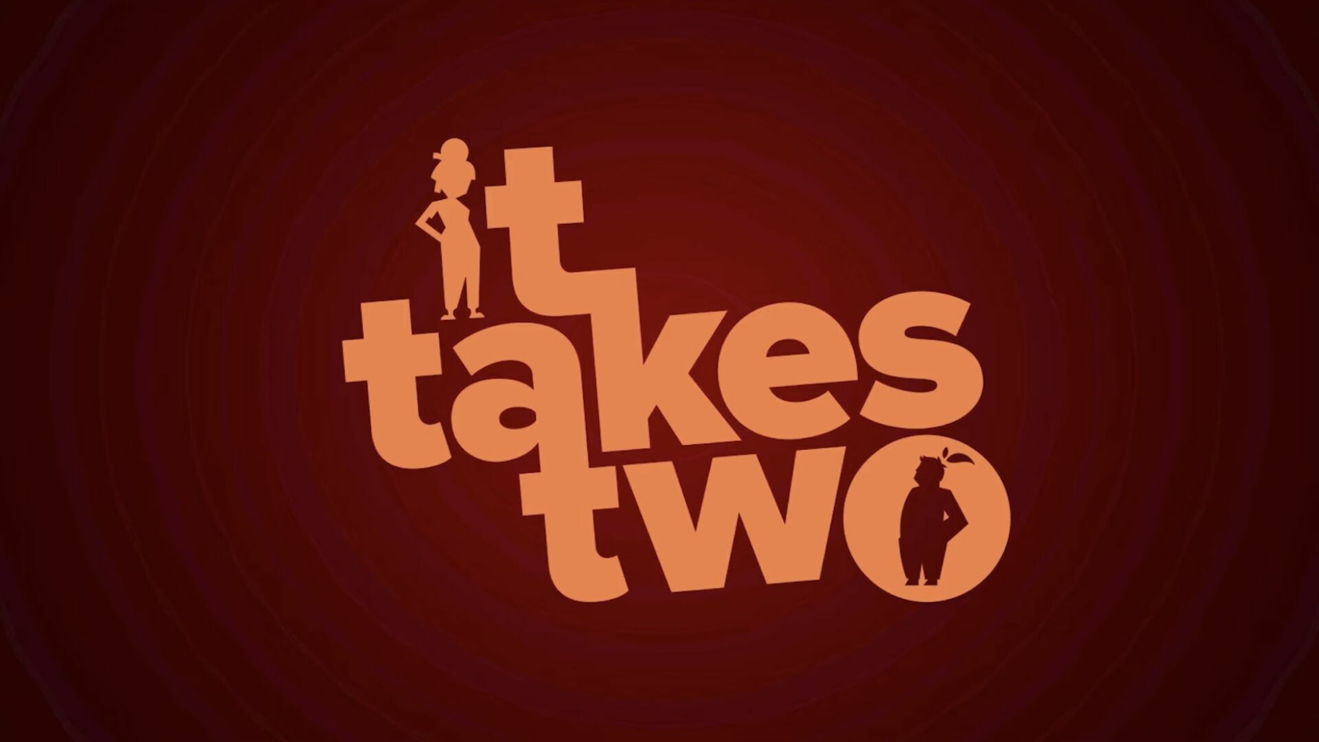 It Takes Two: The game features a large number of minigames, Poster, Minimalistic. 1920x1080 Full HD Wallpaper.