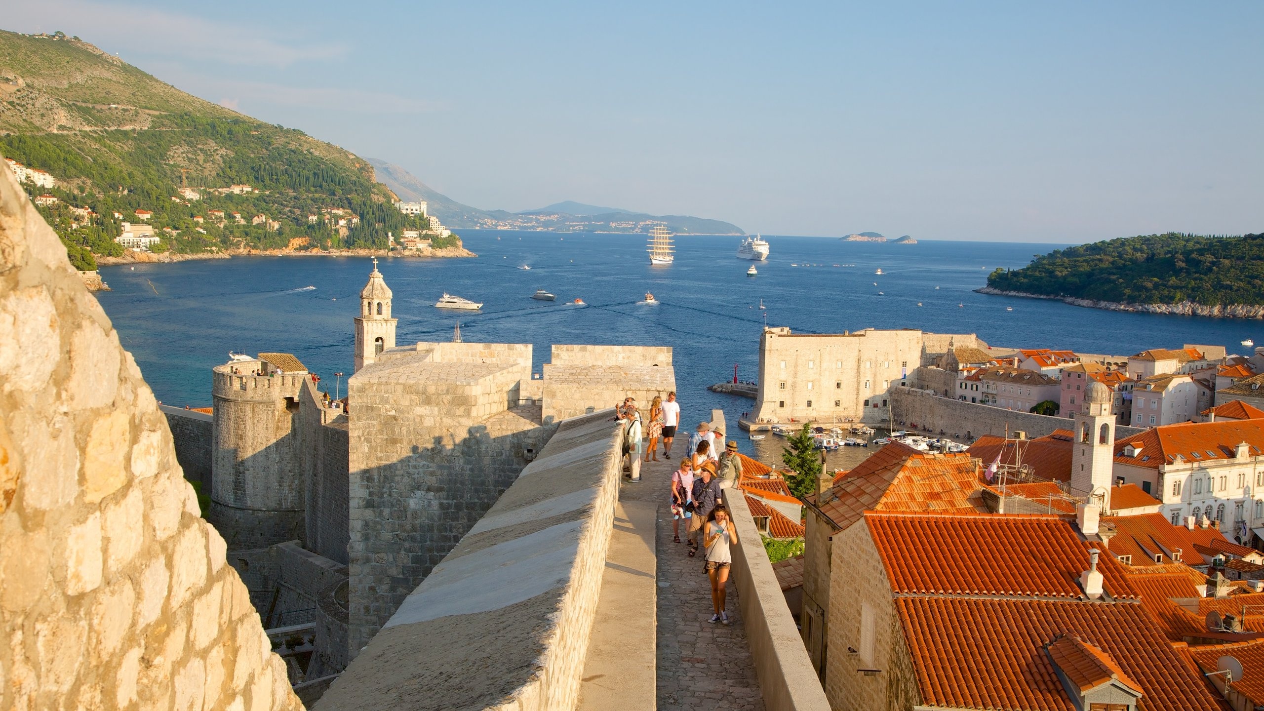 Ferienwohnung walls of Dubrovnik, Ferienhuser, 2560x1440 HD Desktop