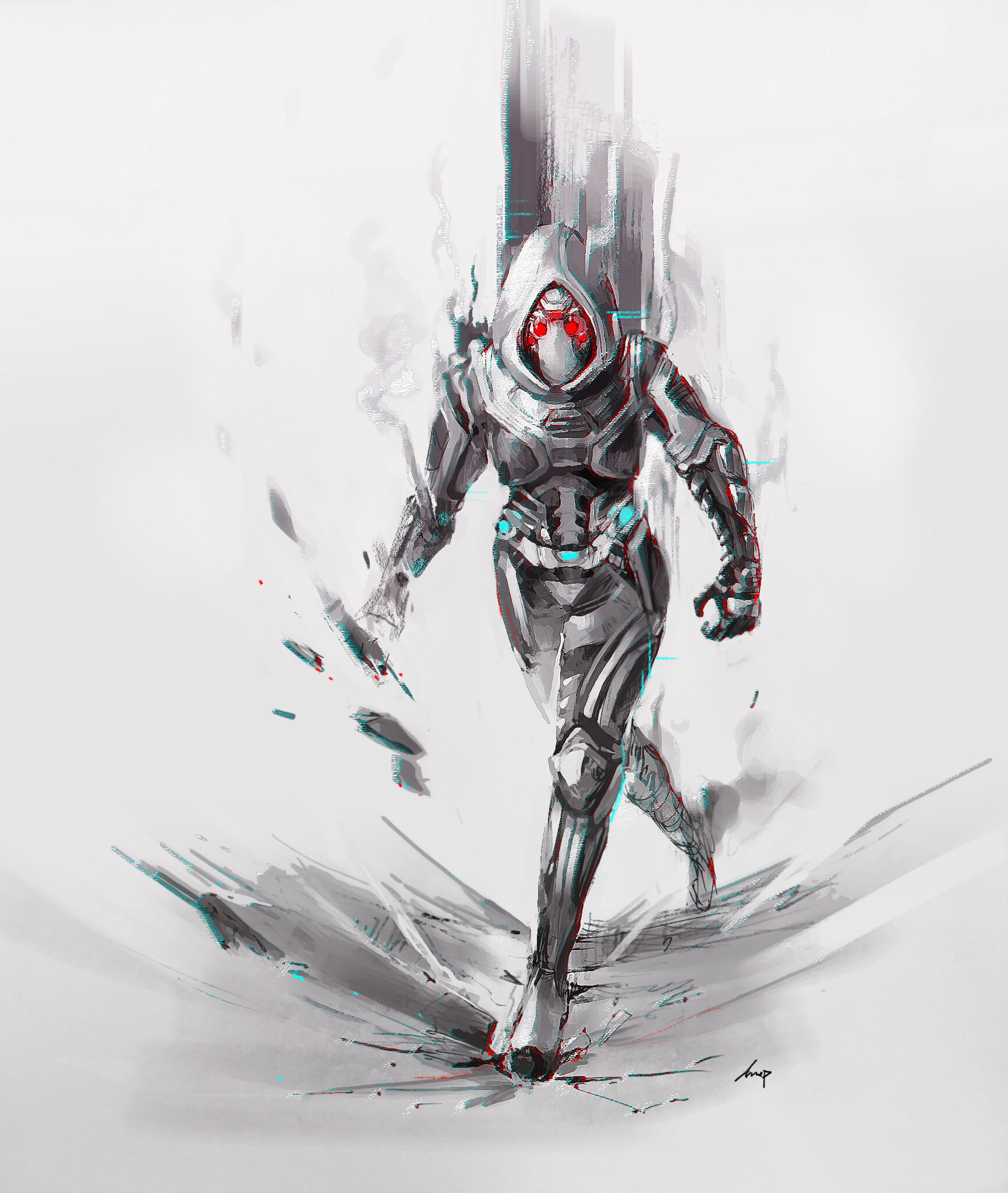 Ghost in Ant-Man, ArtStation, Ant-Man and the Wasp, Ghost, 1740x2050 HD Phone