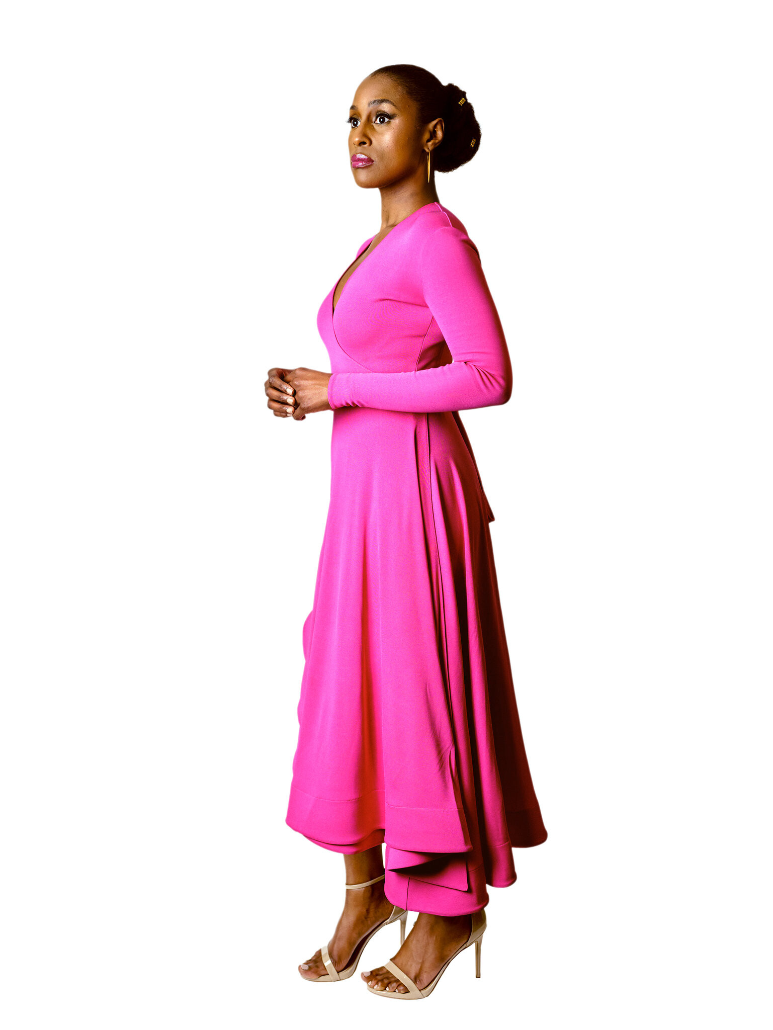 Issa Rae: Nominee for 2021 Primetime Emmy Awards for the role of Issa Dee in television series Insecure. 1540x2050 HD Background.