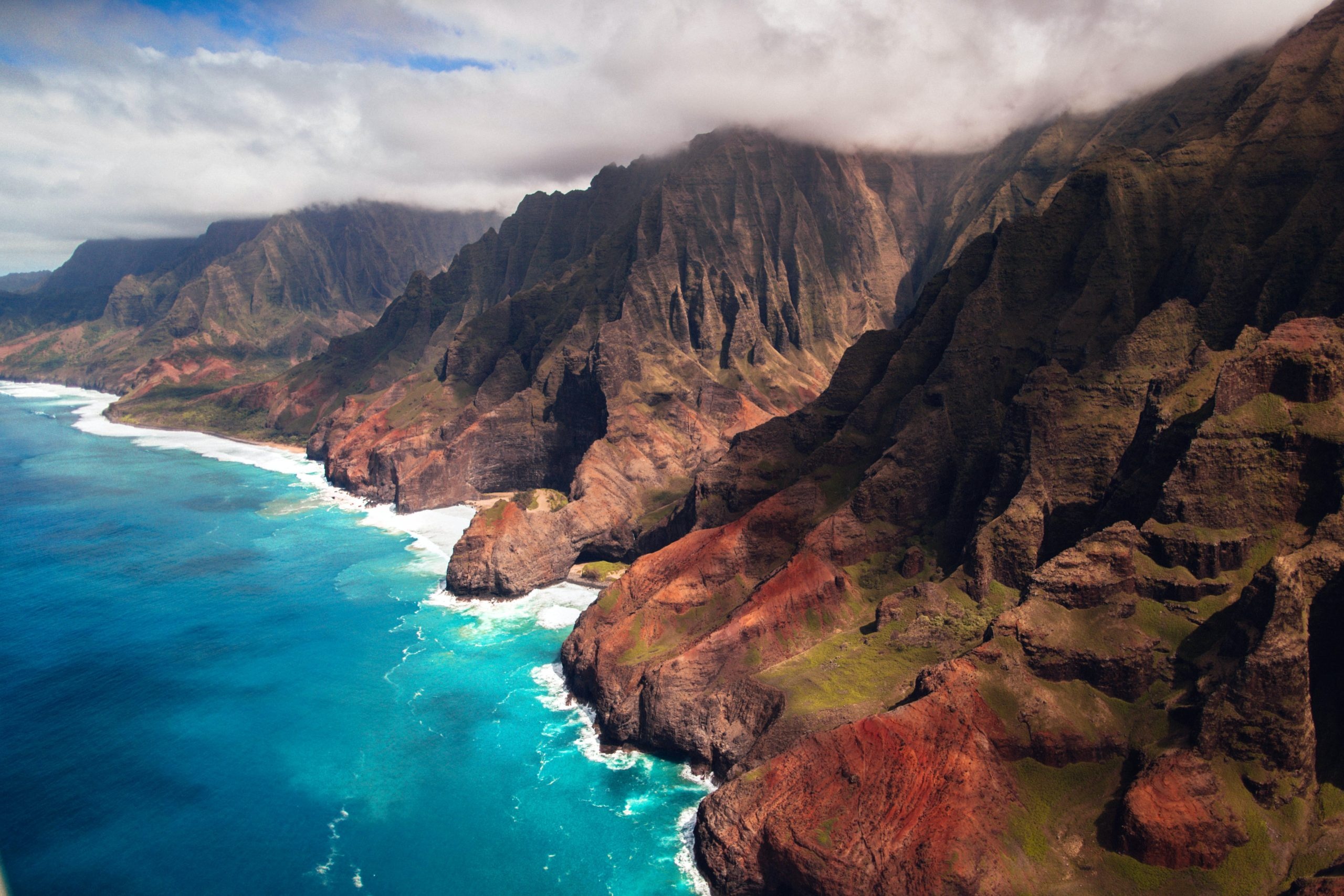 Hawaiian Islands, Kauai island, Tropical adventure, Natural wonders, 2560x1710 HD Desktop