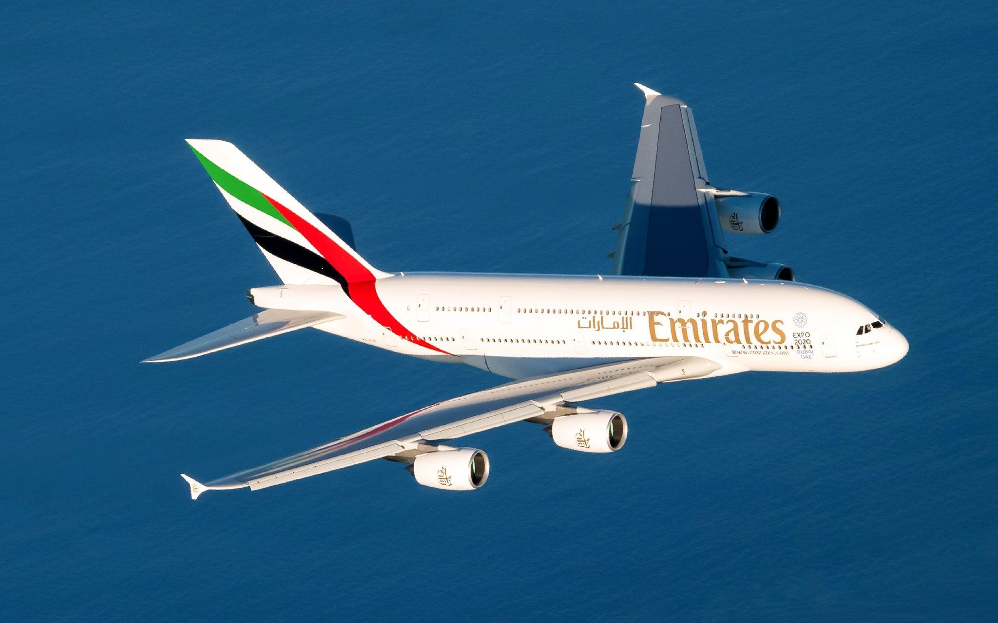 Emirates Airline, Airbus A380, Twitter post, Travels, 2050x1280 HD Desktop