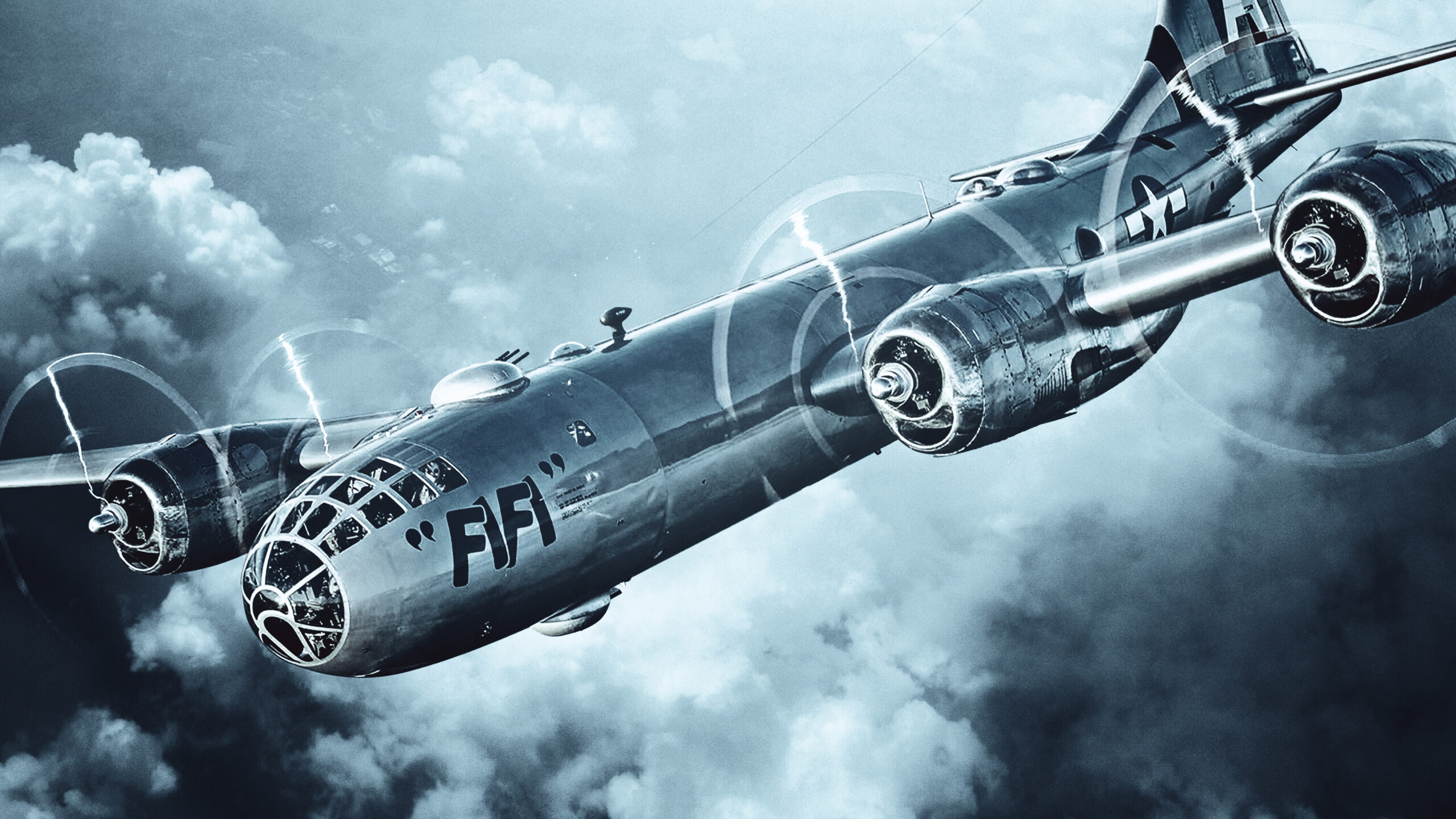 Boeing Superfortress B-29, Fighter pilot podcast, Aviation history, Legendary aircraft, 2560x1440 HD Desktop