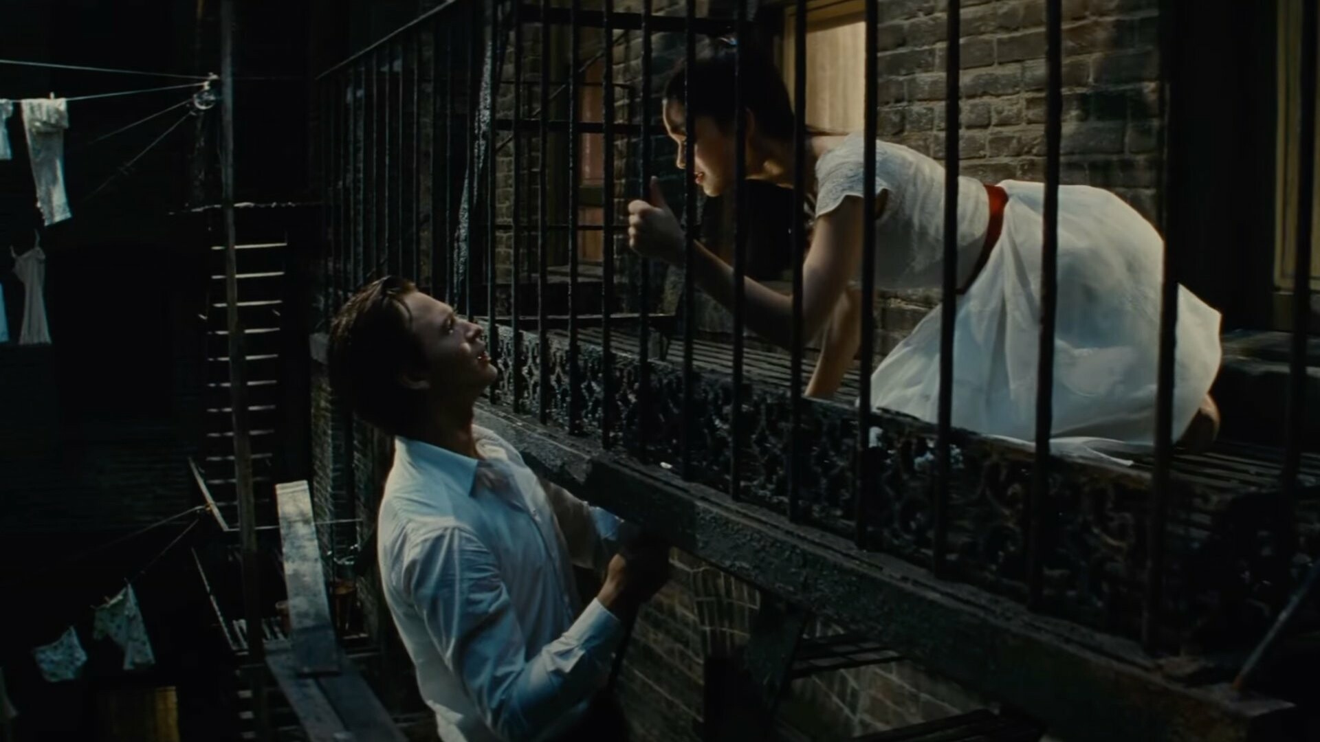 West Side Story (2021): Tony and Maria, The San Juan Hill neighborhood on the Upper West Side. 1920x1080 Full HD Background.