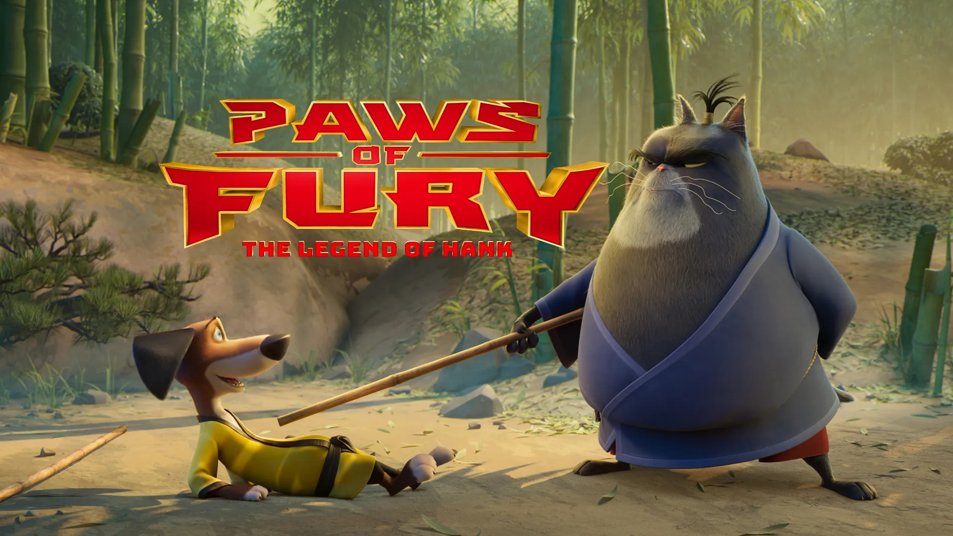 Paws of Fury, The Legend of Hank animation, 1920x1080 Full HD Desktop