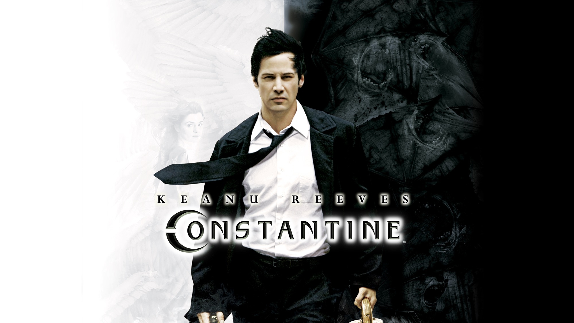 Keanu Reeves, Constantine movie, Anti-hero protagonist, Occult themes, 2000x1130 HD Desktop