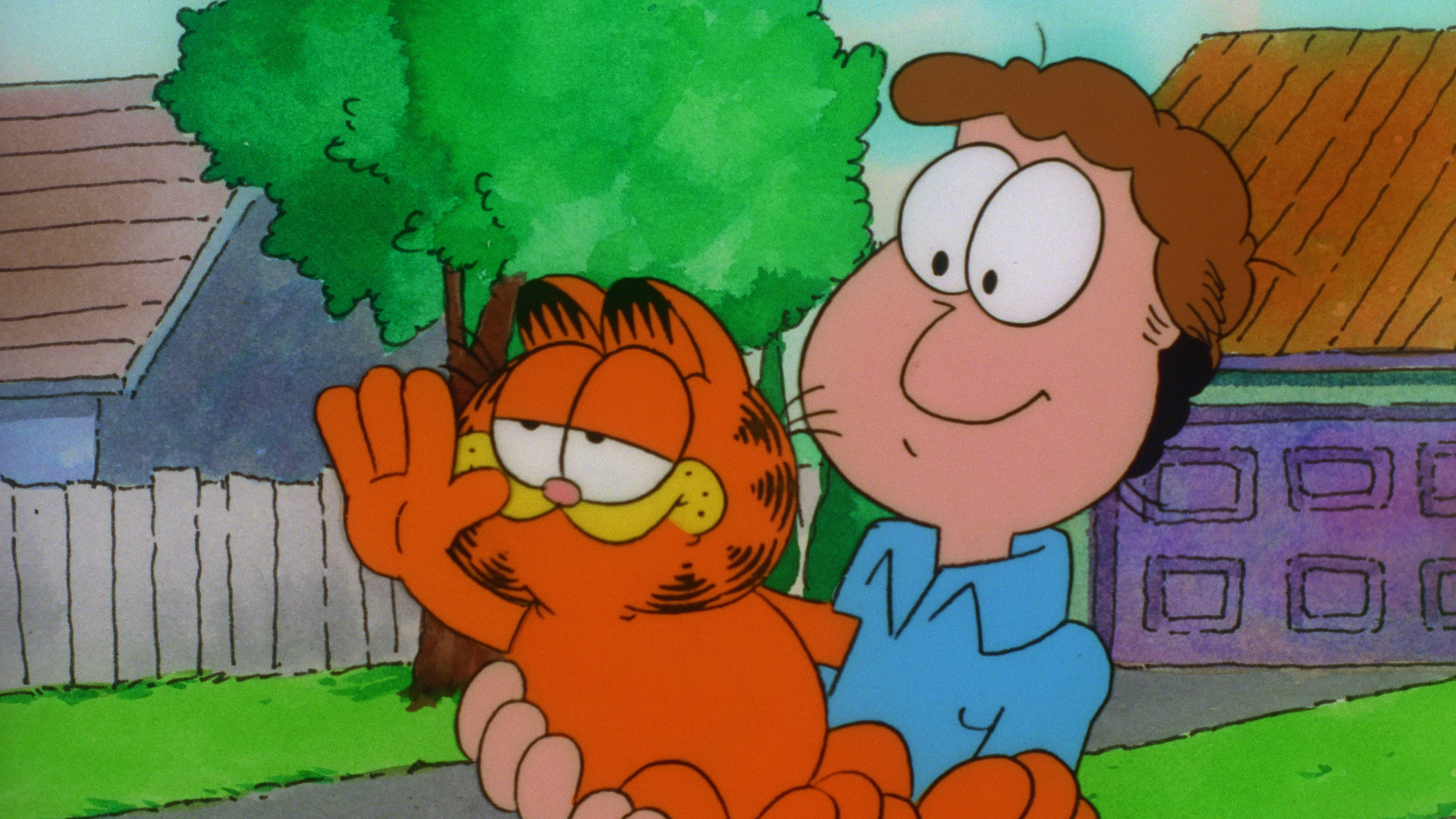 Garfield and Friends episode, Model behavior, Ant episode, Online streaming, 3840x2160 4K Desktop