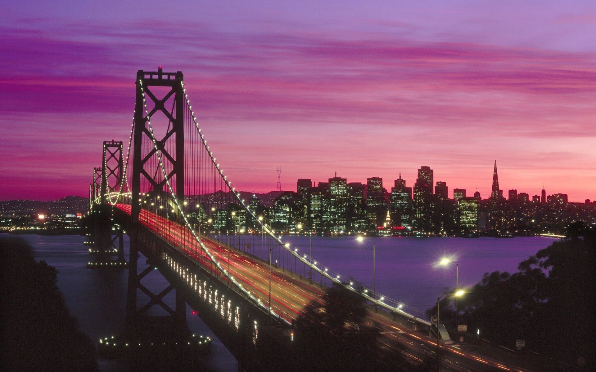 Oakland travels, Iconic bridges, San Francisco Bay, Mesmerizing views, 1920x1200 HD Desktop