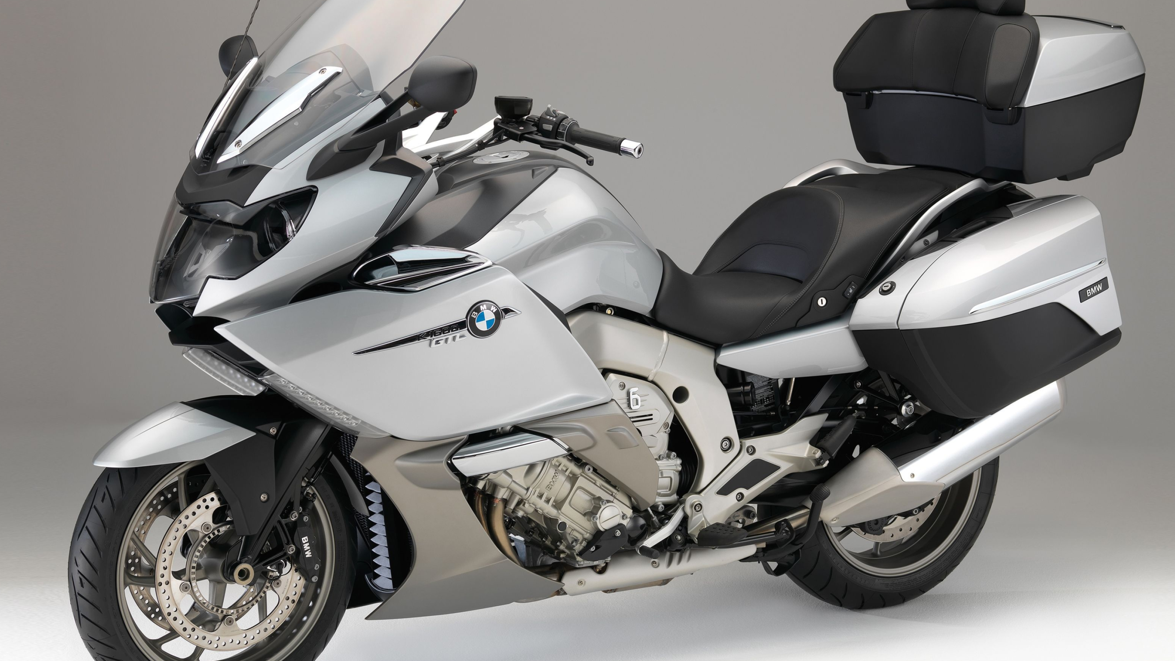 BMW K 1600 GTL, Motorrad masterpiece, Touring bike wallpapers, German engineering, 3840x2160 4K Desktop