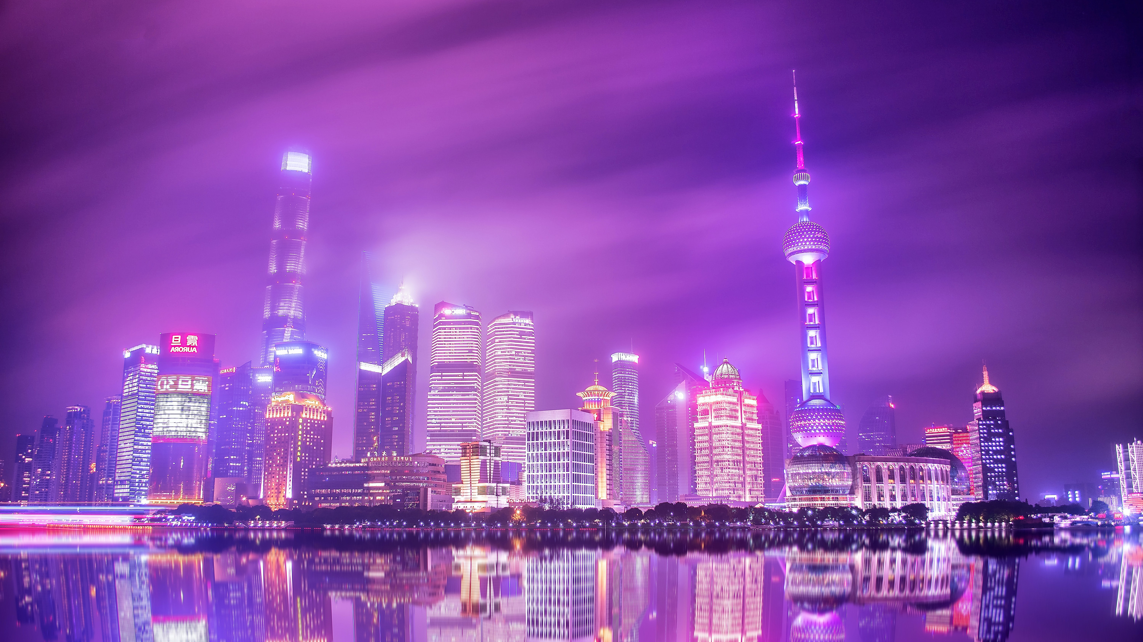 Shanghai city, 4K HD wallpapers, Christopher Cunningham, 3840x2160 4K Desktop