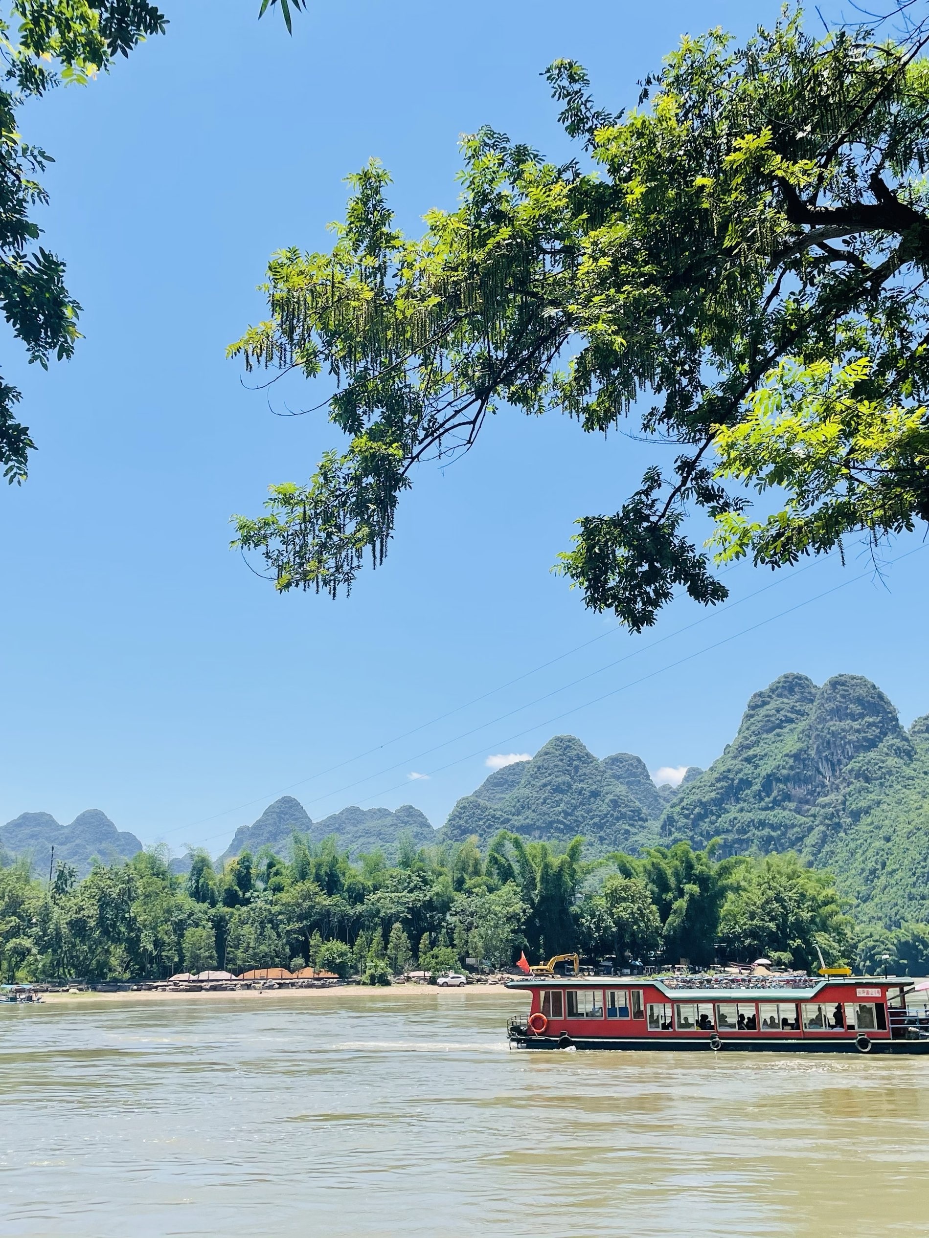 Guilin Li River National Park, River cruise, Guilin travel, Captivating experiences, 1900x2540 HD Phone