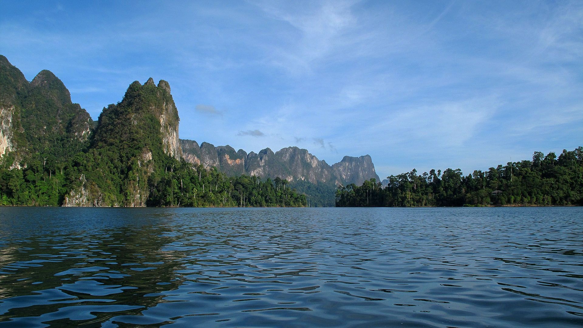 Khao Sok National Park, Cheow Lan Lake, Adventure, Thailand, 1920x1080 Full HD Desktop