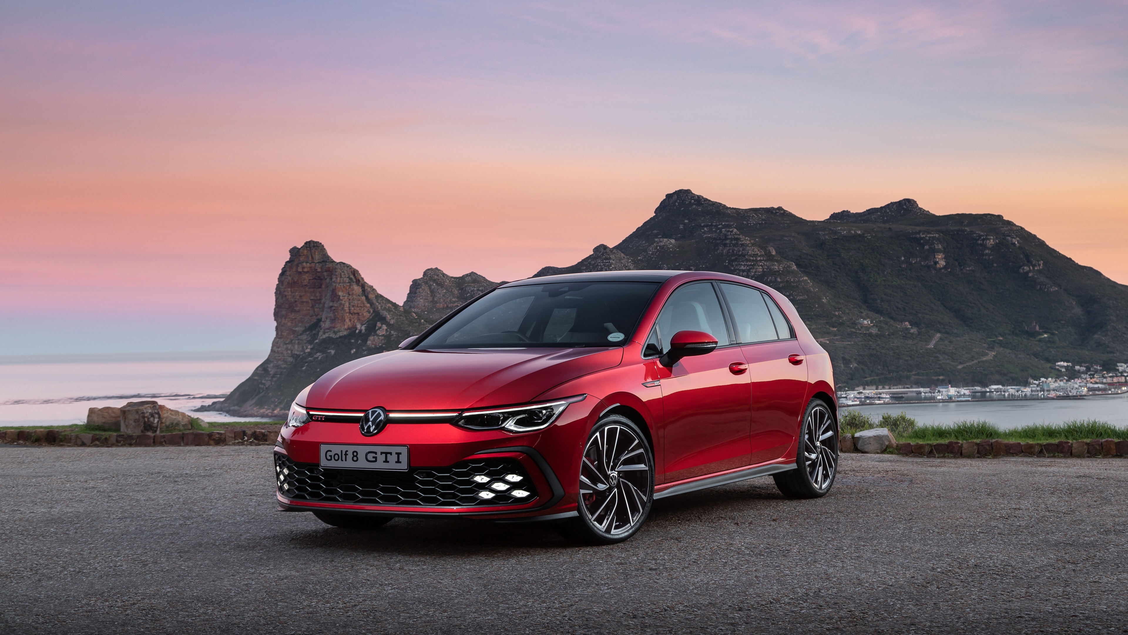 Volkswagen Golf, GTI performance, 2021 model, 5k resolution, 3840x2160 4K Desktop