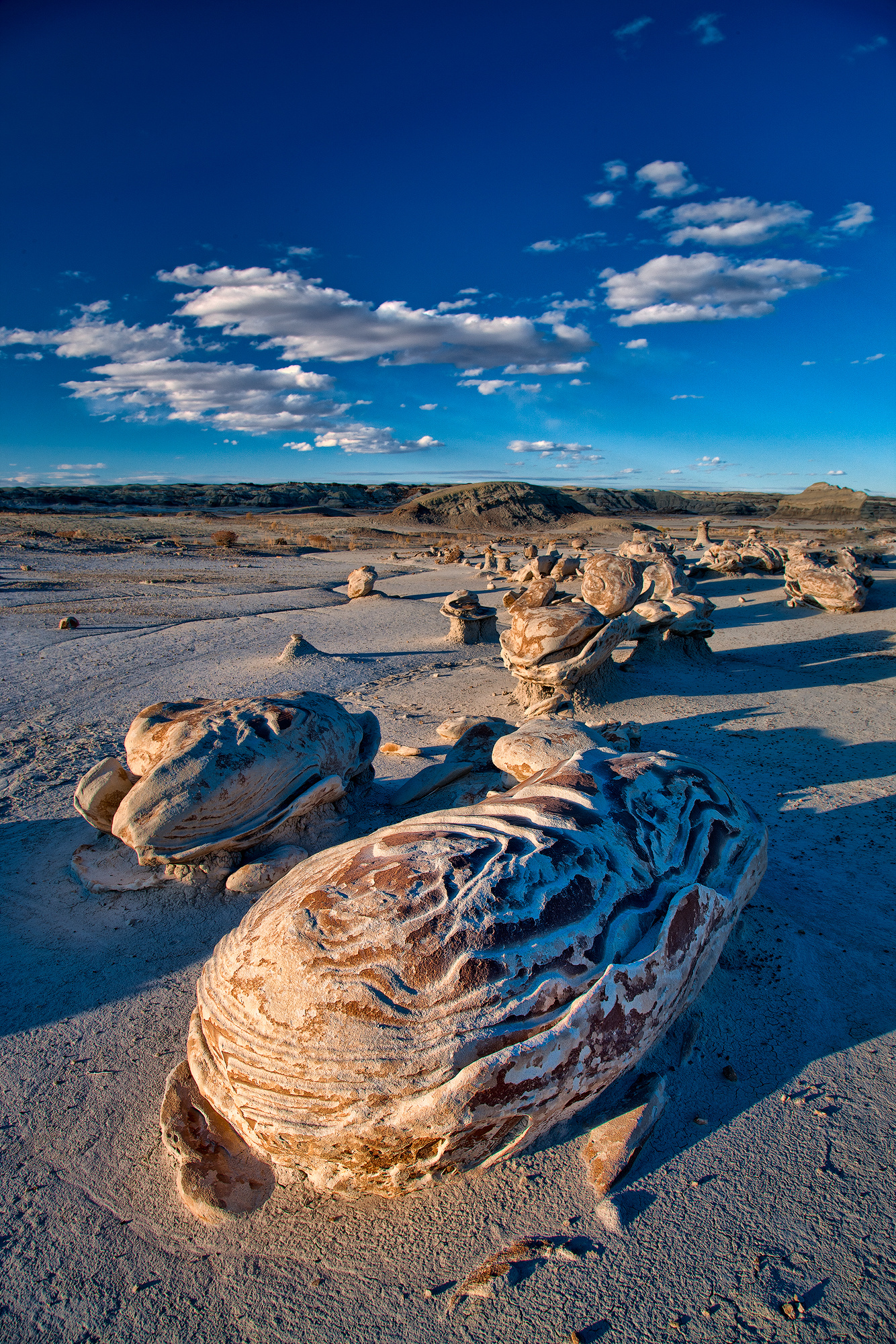 Bisti Badlands, Photo gallery, Geological formations, Unusual landscapes, 1340x2000 HD Handy
