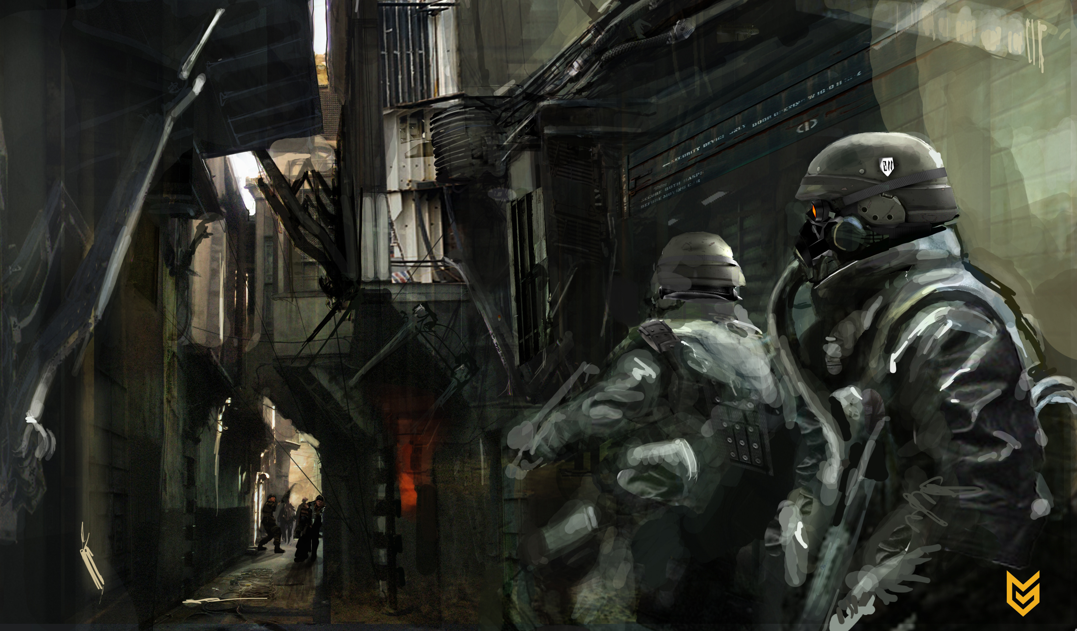 Killzone 2, Dynamic wallpapers, Exciting gameplay, Intense firefights, 3450x2030 HD Desktop