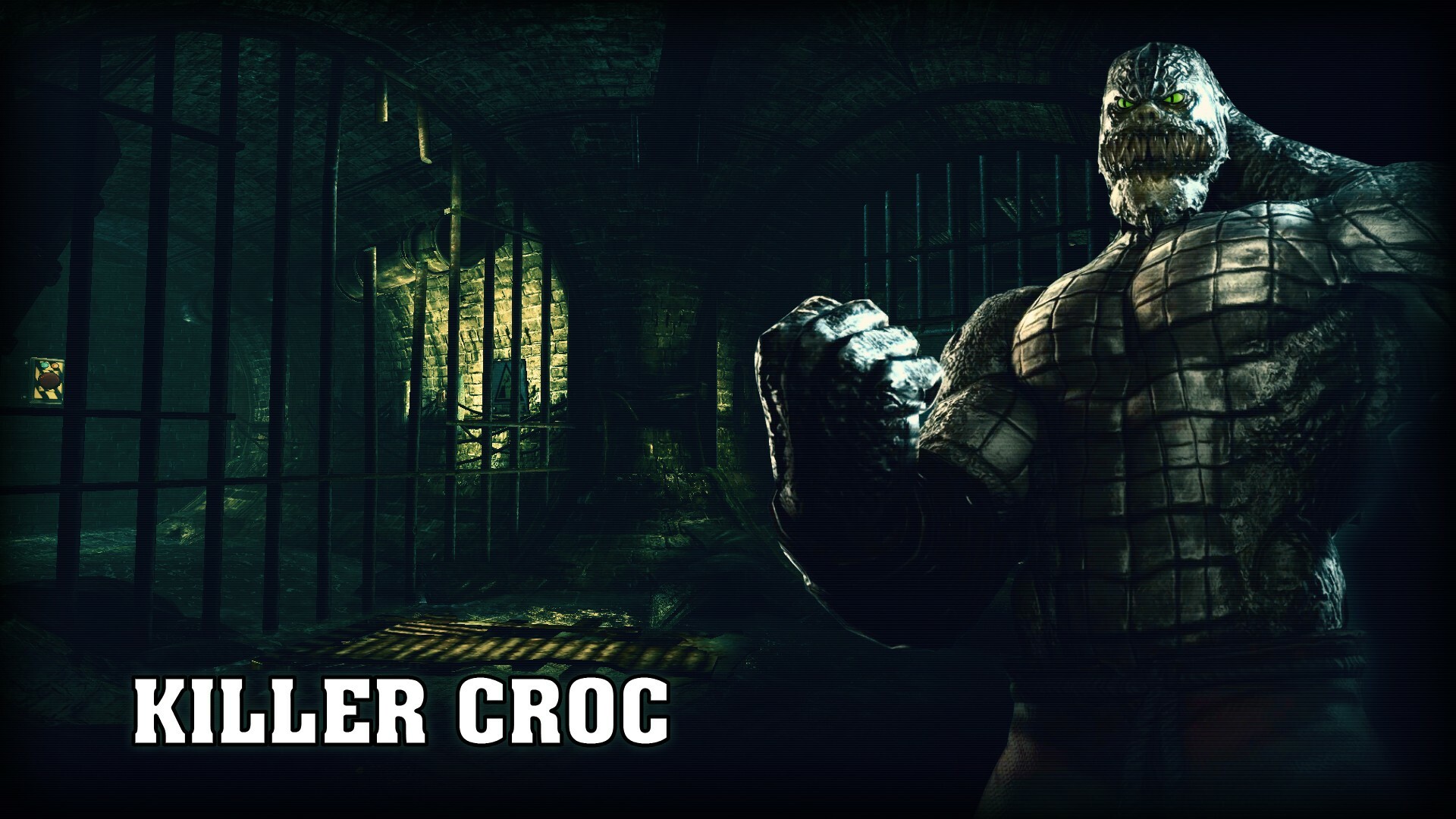 Killer Croc: DC character with reptilian traits, American comic books. 1920x1080 Full HD Wallpaper.