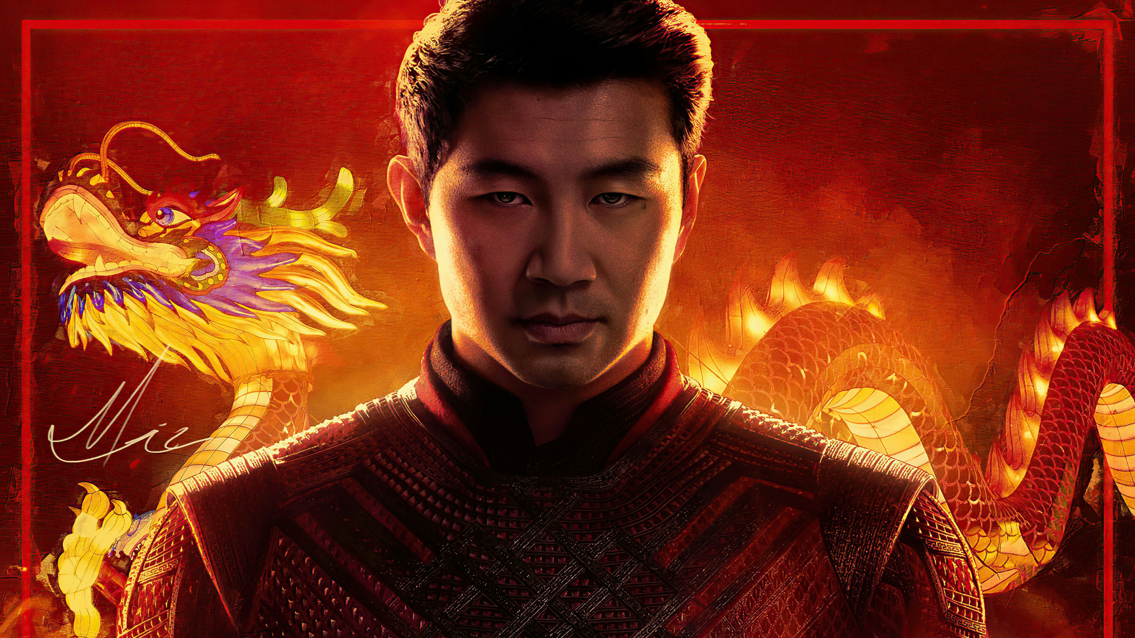 Shang-Chi and the Legend of the Ten Rings: The 25th film in the Marvel Cinematic Universe. 3840x2160 4K Background.