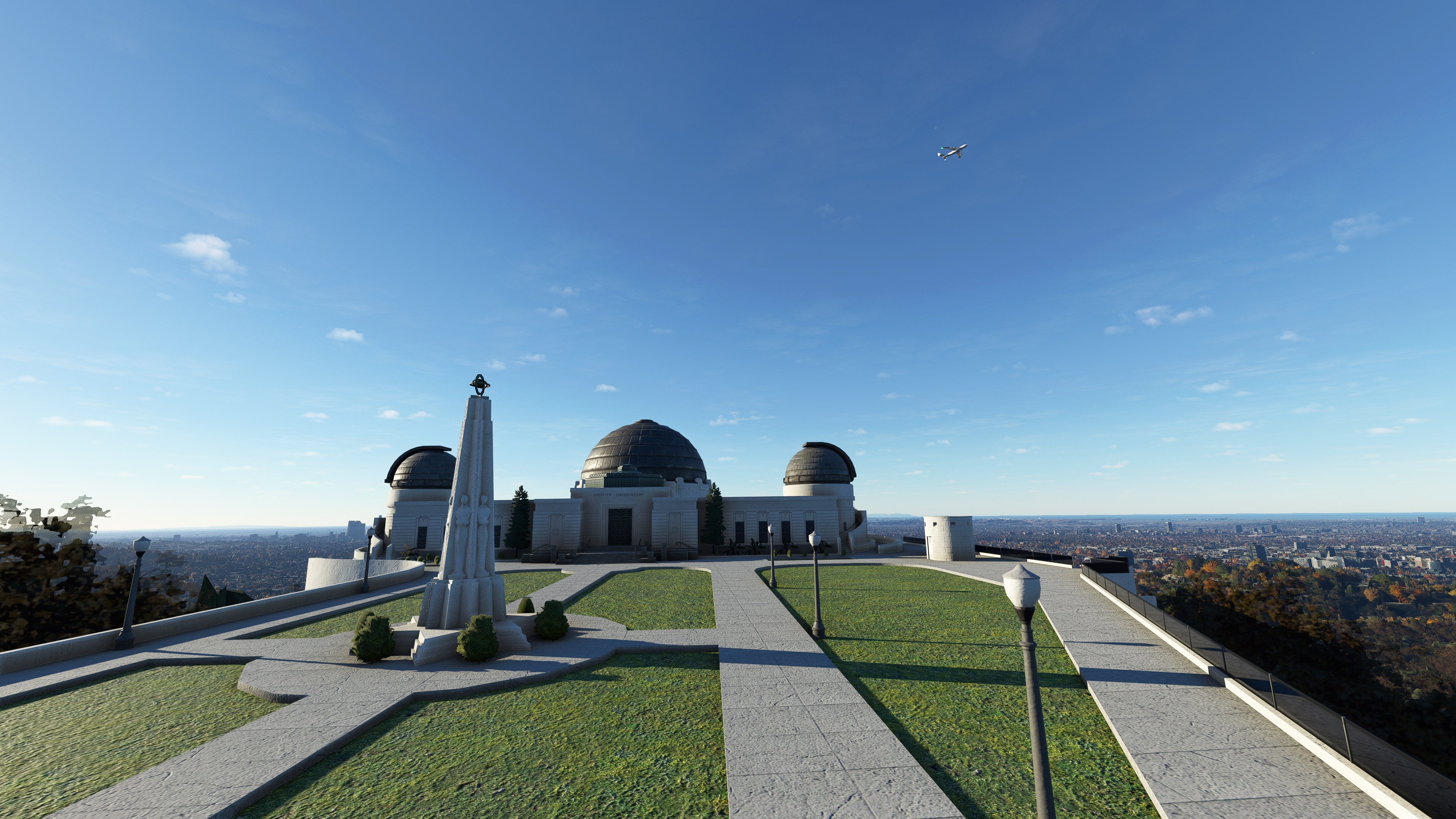 Griffith Observatory, Hollywood sign, Avsim forum, Avsim community, 3840x2160 4K Desktop