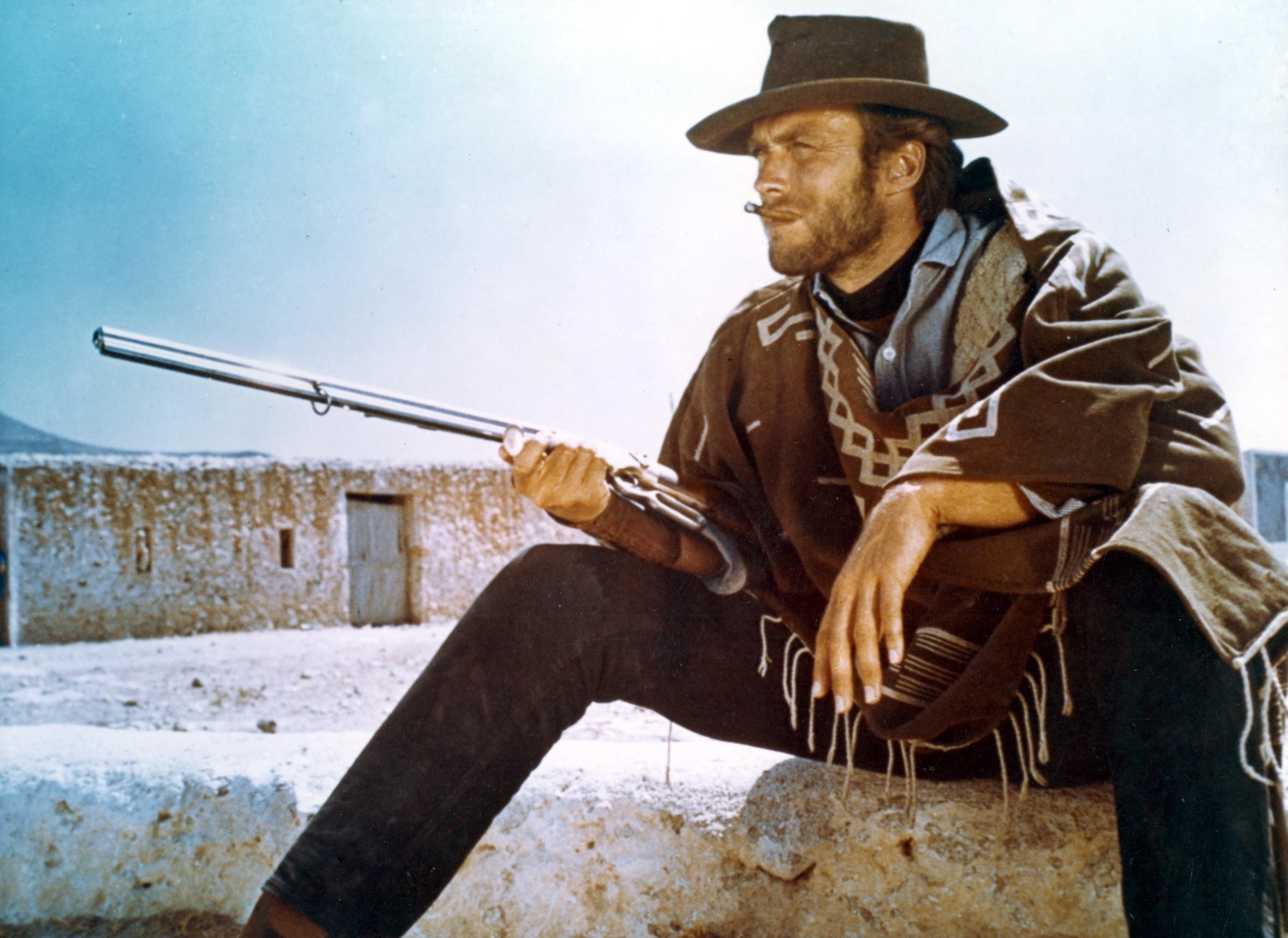 Clint Eastwood, Iconic cowboy, Spaghetti Western, Wild West, 2360x1720 HD Desktop