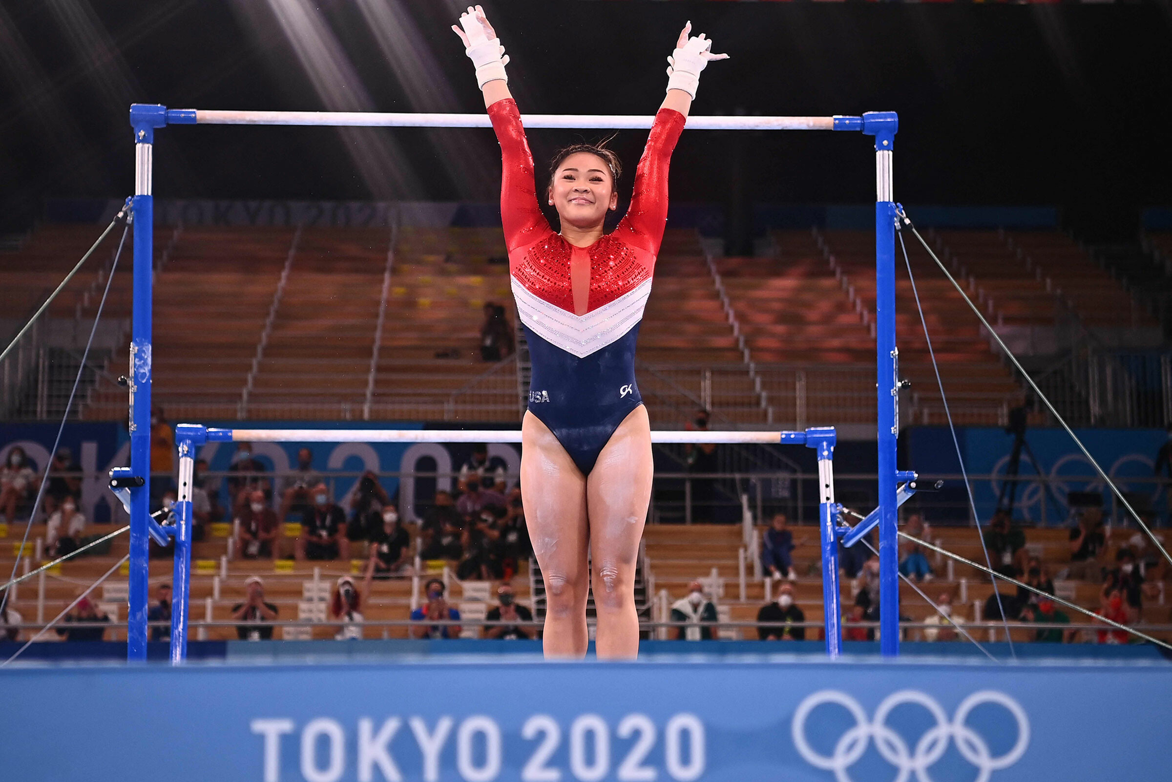 Sunisa Lee: Tokyo 2020, At the 2018 U.S. Classic where she finished fifth in the all-around. 2400x1610 HD Background.
