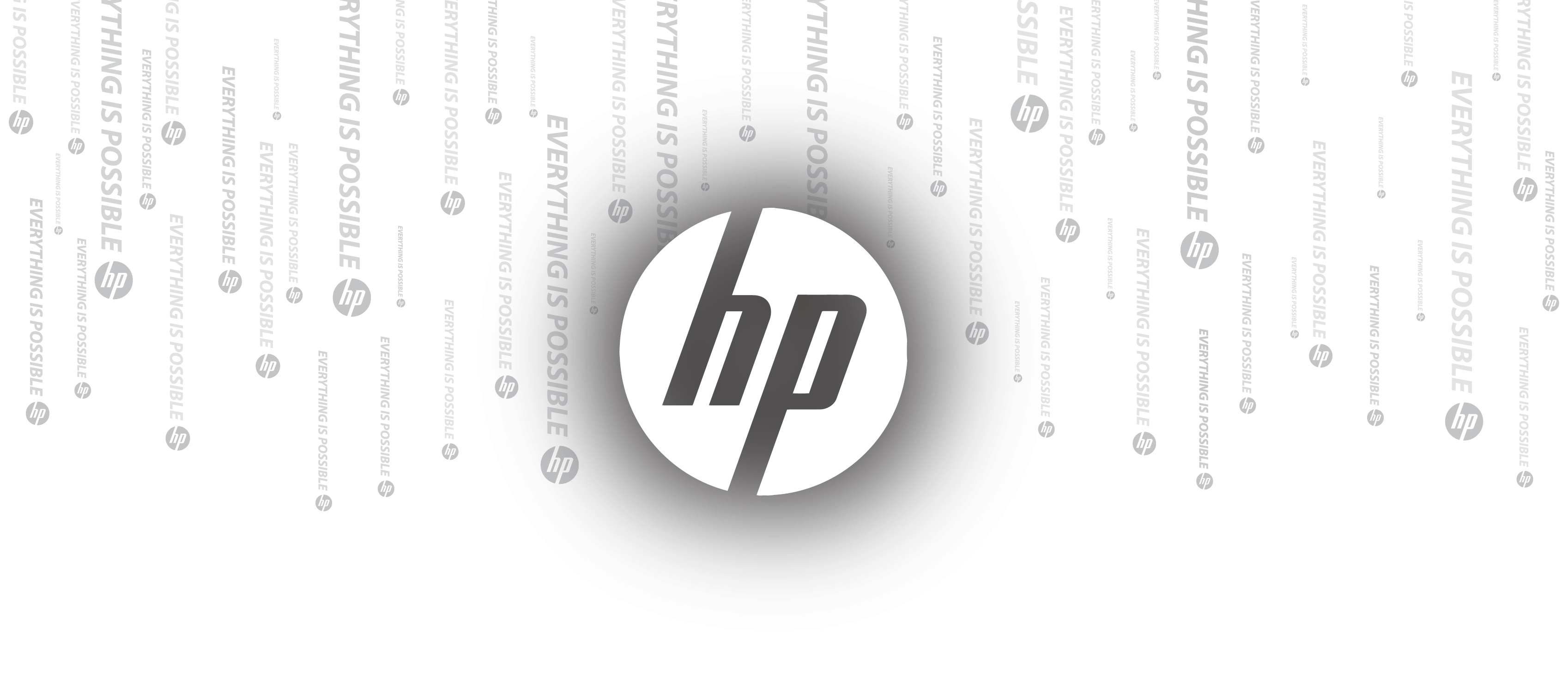 New HP logo, Innovative design, Kiran9614's creation, HP rebranding, 3400x1480 Dual Screen Desktop