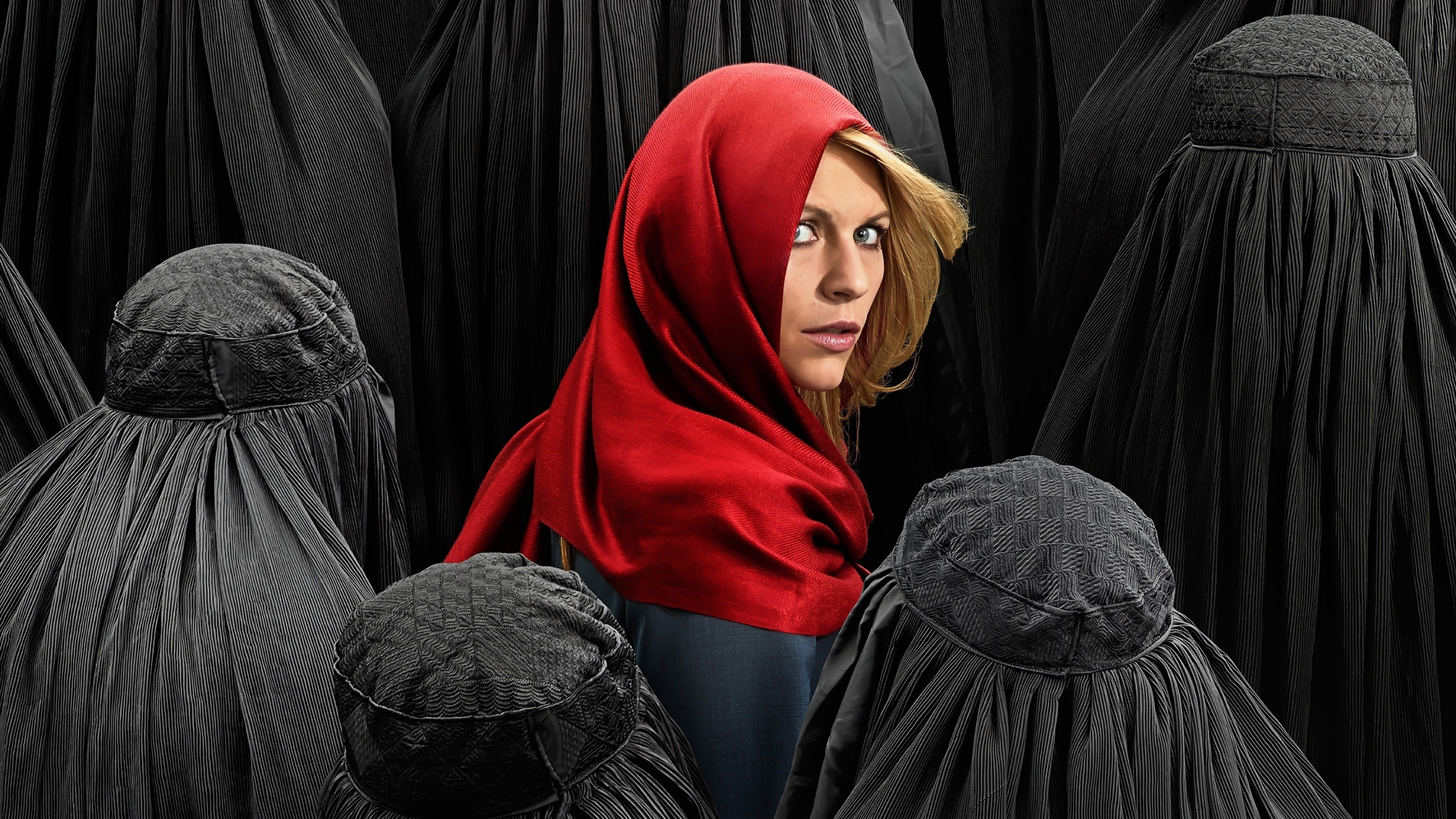 Claire Danes: Starred as Carrie Mathison in the Showtime drama series Homeland. 3840x2160 4K Wallpaper.