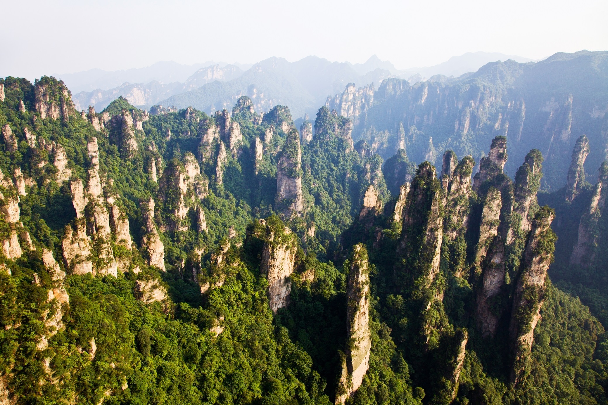 Zhangjiajie Travels, Zhangjiajie national park, Chinese landscape, Avatar inspired, 2080x1390 HD Desktop