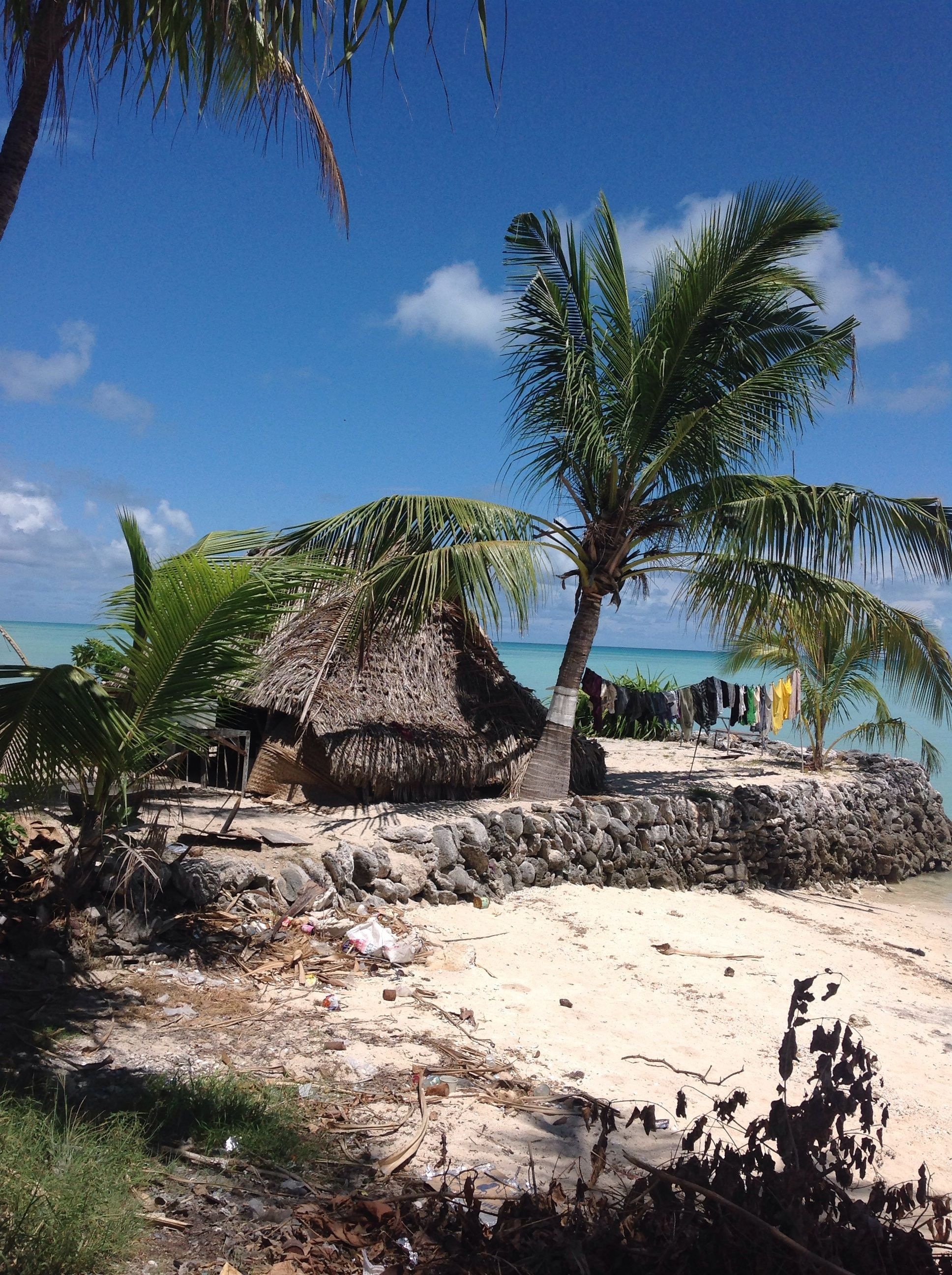 South Tarawa, Kiribati paradise, Oceania travel, Tropical island, 1940x2600 HD Phone