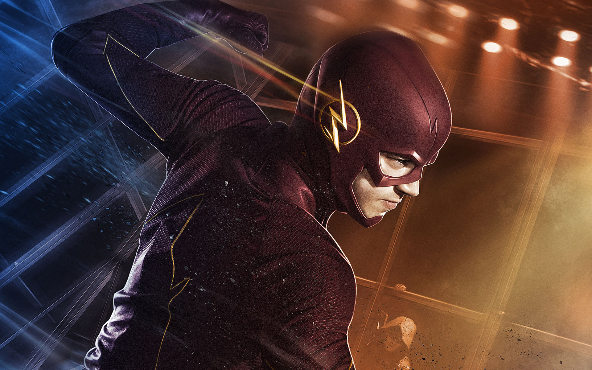 The Flash TV Series, High-definition wallpapers, Impressive backgrounds, Action-packed visuals, 1920x1200 HD Desktop