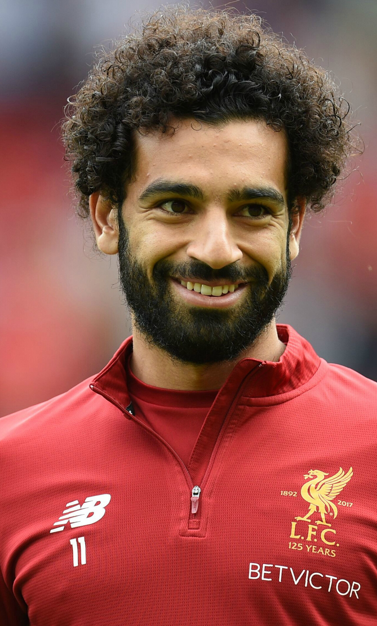 Mohamed Salah: Footballer, Mo, Egyptian forward. 1280x2120 HD Background.