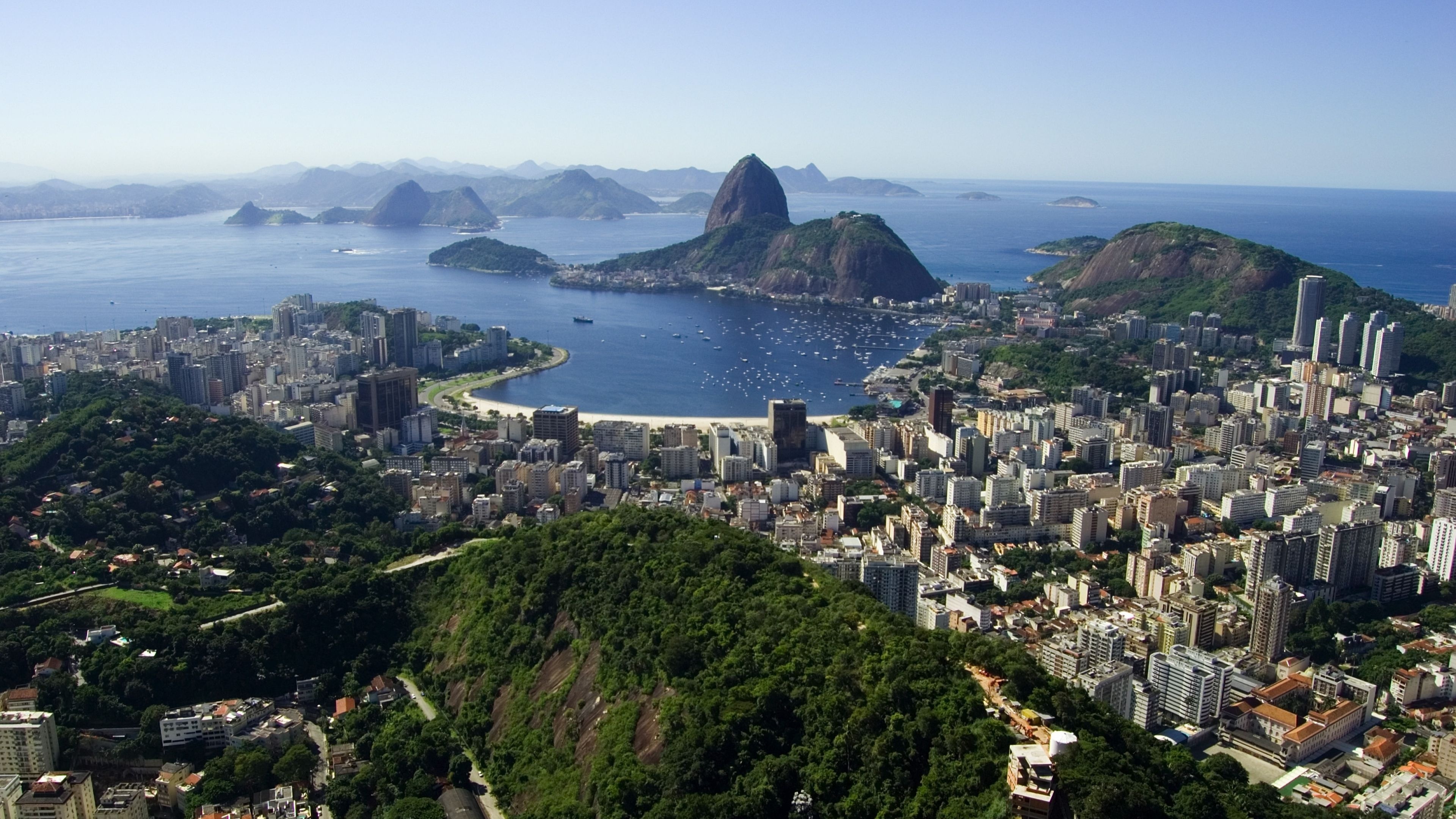 Rio de Janeiro, Travels, 4K wallpapers, Brazil scenery, 3840x2160 4K Desktop