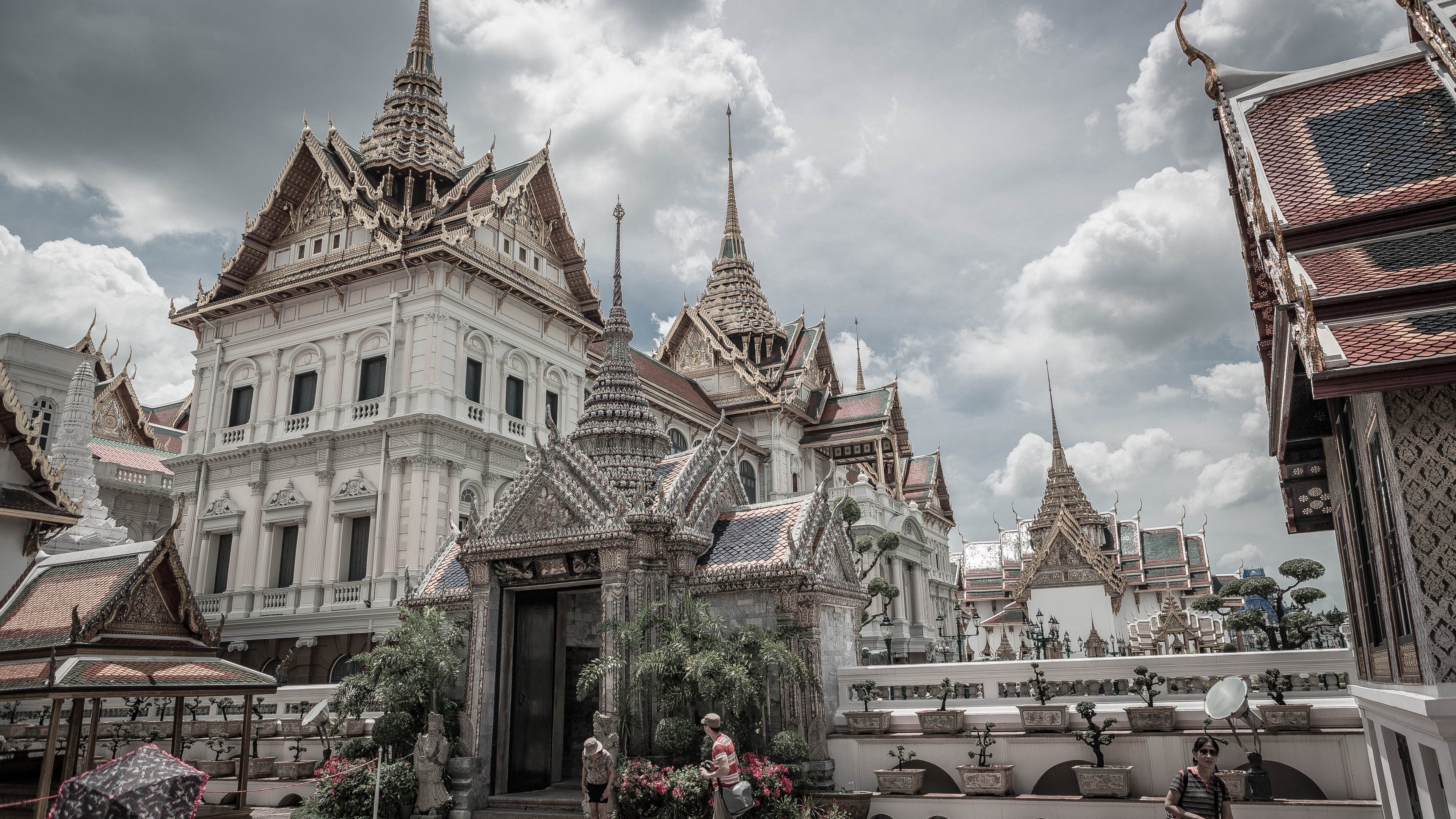Grand Palace Bangkok, Majestic wallpapers, Bangkok backgrounds, Iconic landmarks, 3840x2160 4K Desktop