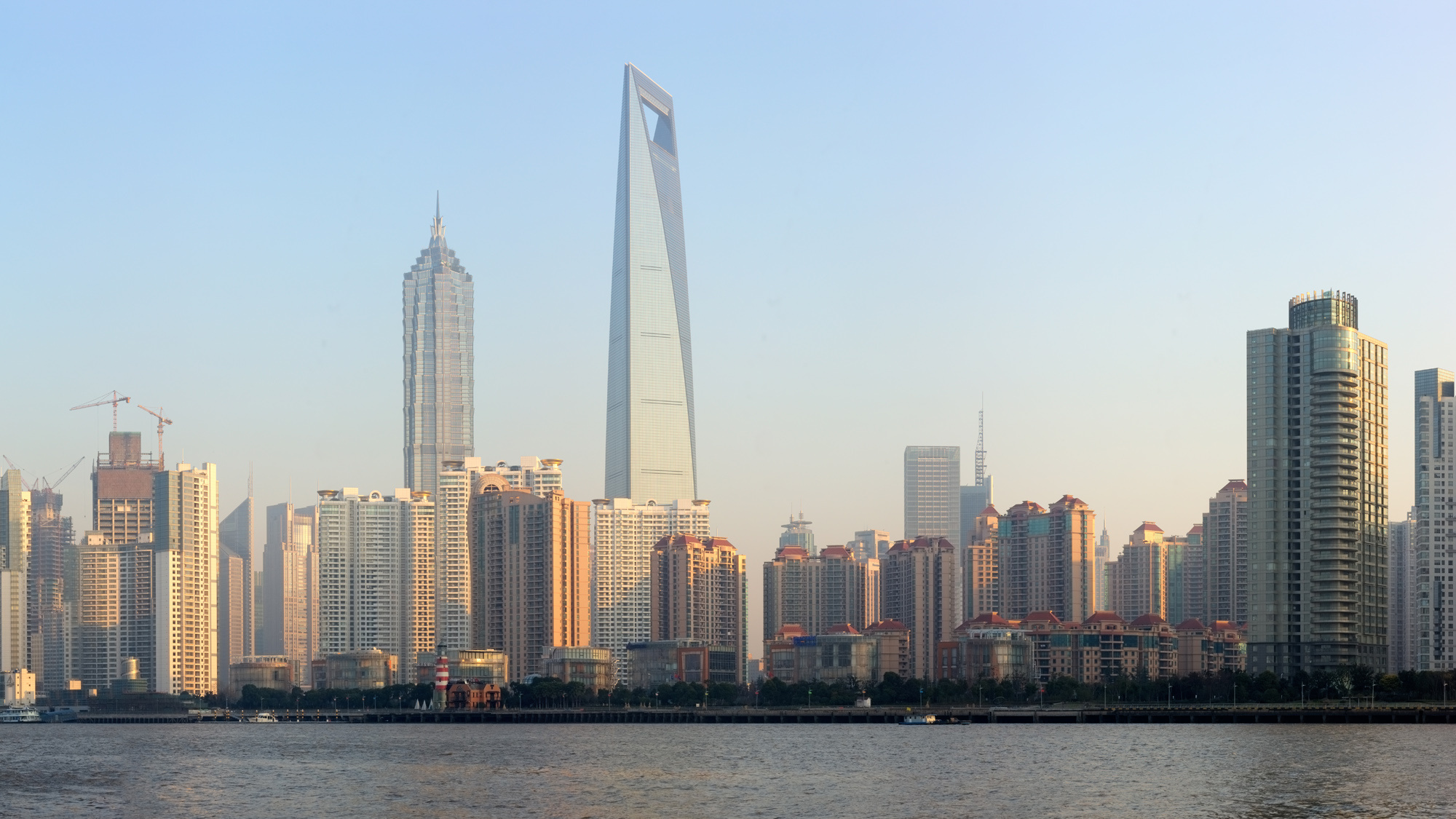 Shanghai World Financial Center, Performance-based fire engineering, Arup, Safety standards, 2000x1130 HD Desktop