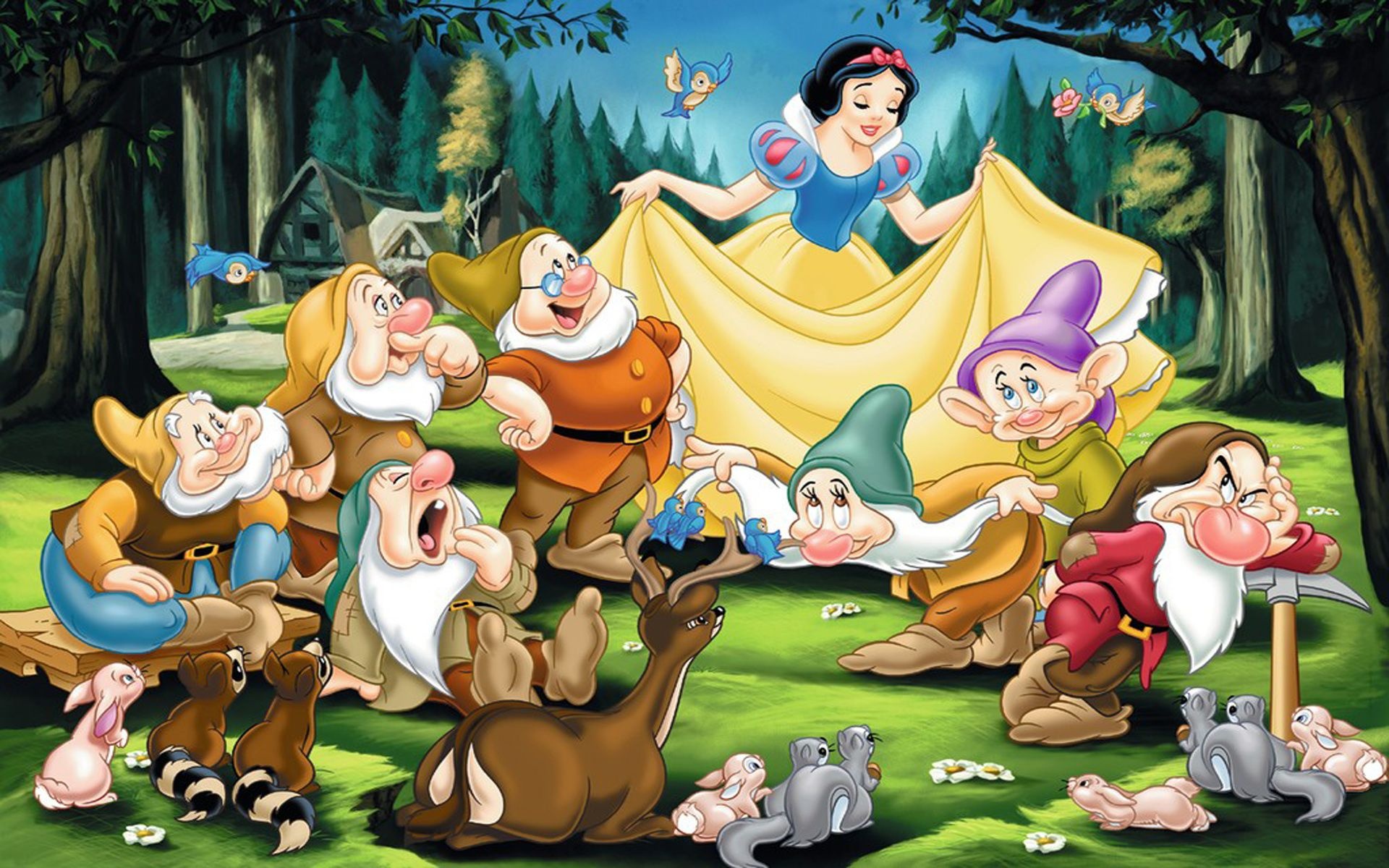 Snow White, Animation, Desktop wallpapers, Snow White, 1920x1200 HD Desktop