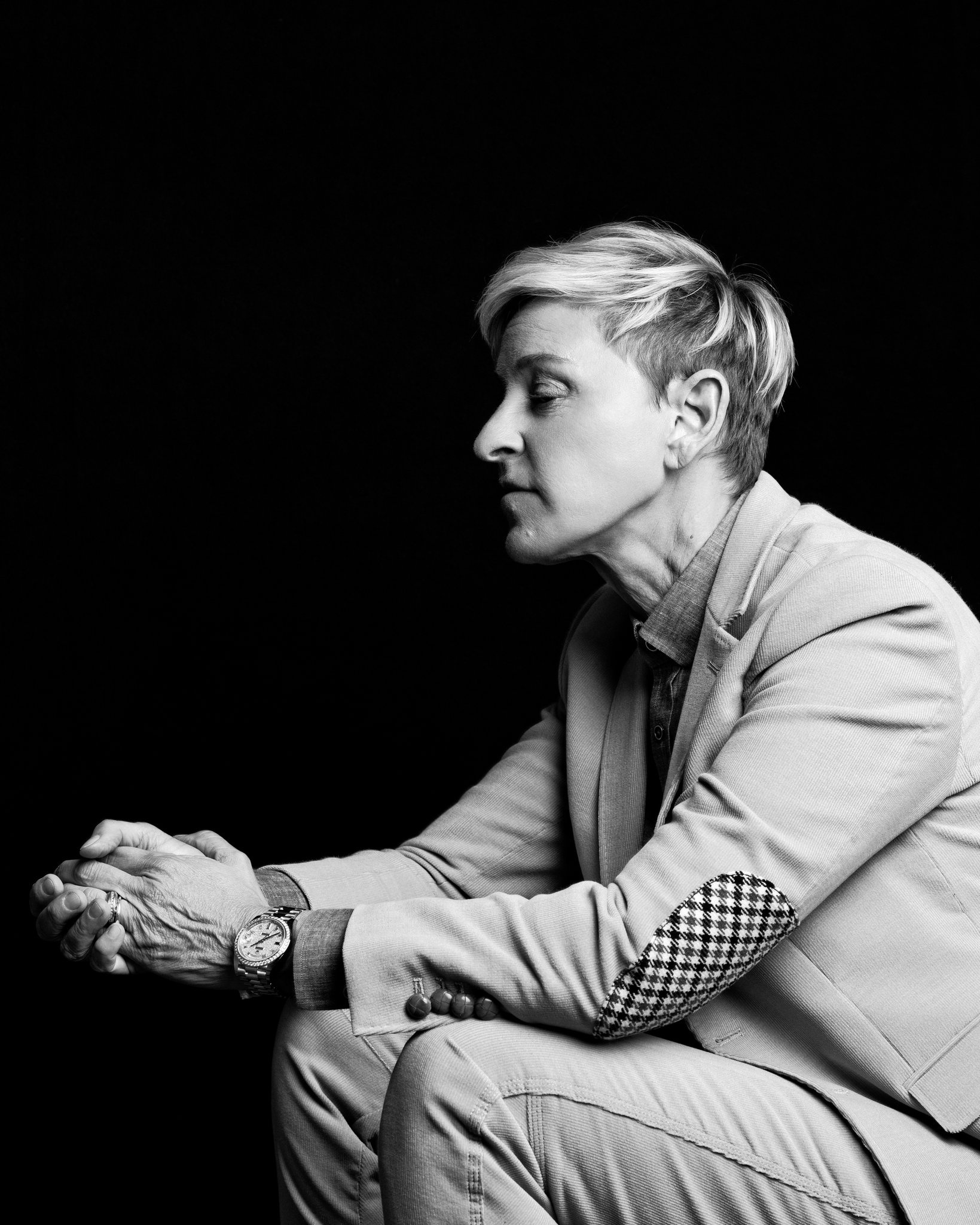 Ellen DeGeneres, Portia de Rossi, New York Times, 1640x2050 HD Phone