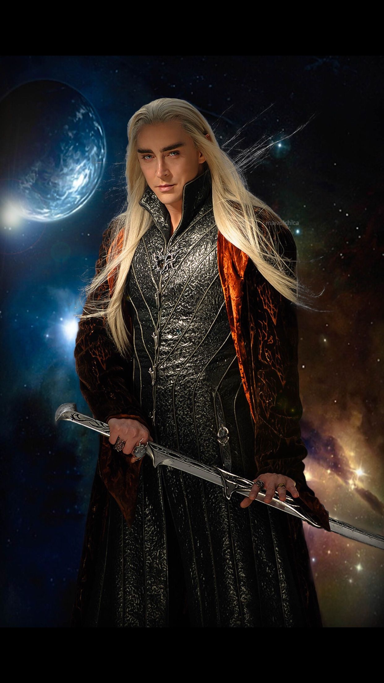 Thranduil, Elven pride, Legolas' father, Mirkwood's ruler, 1250x2210 HD Phone
