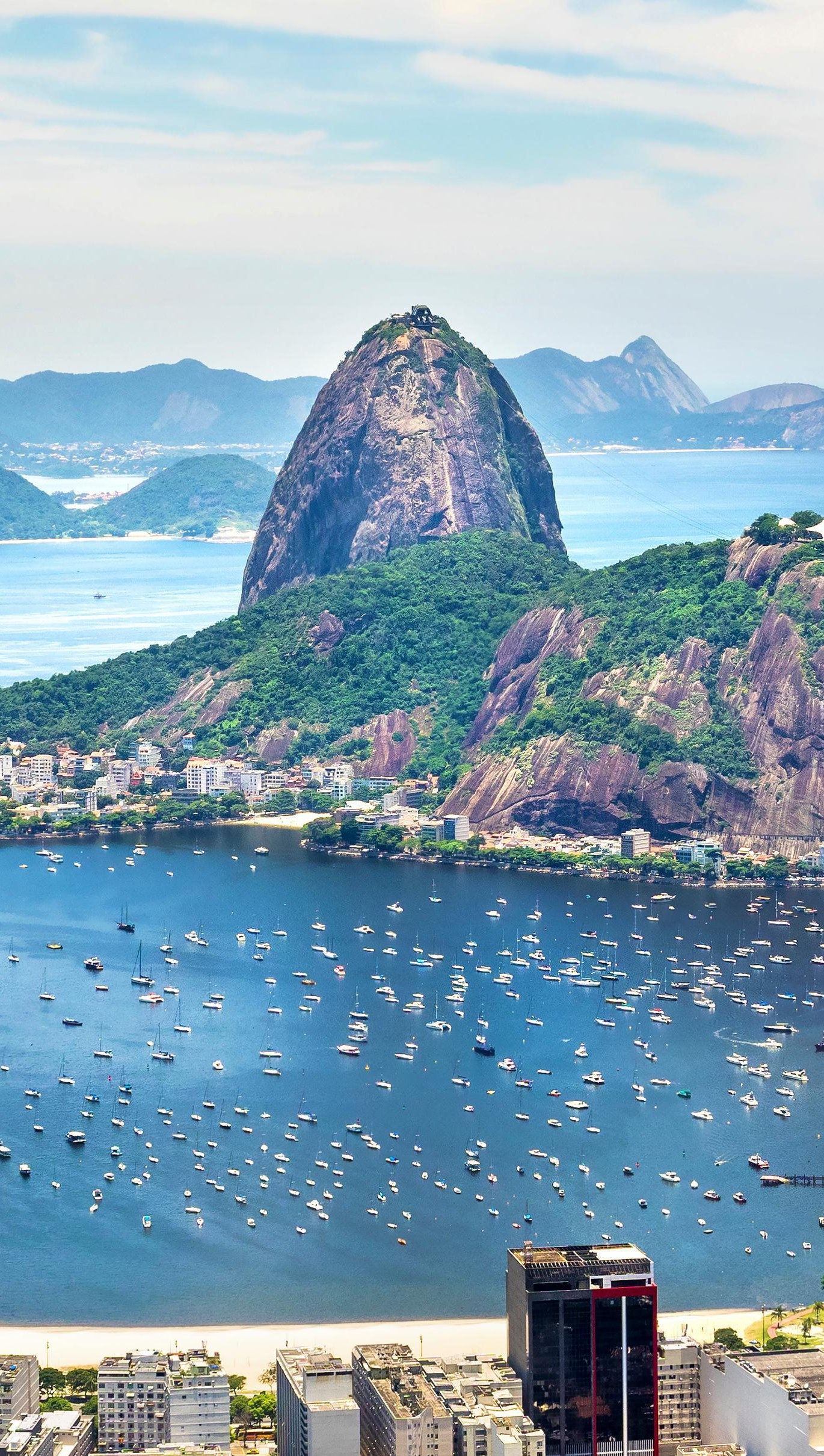 Rio De Janeir, Brazil, Inspiring wallpaper, Eye-catching scenes, 1370x2420 HD Handy
