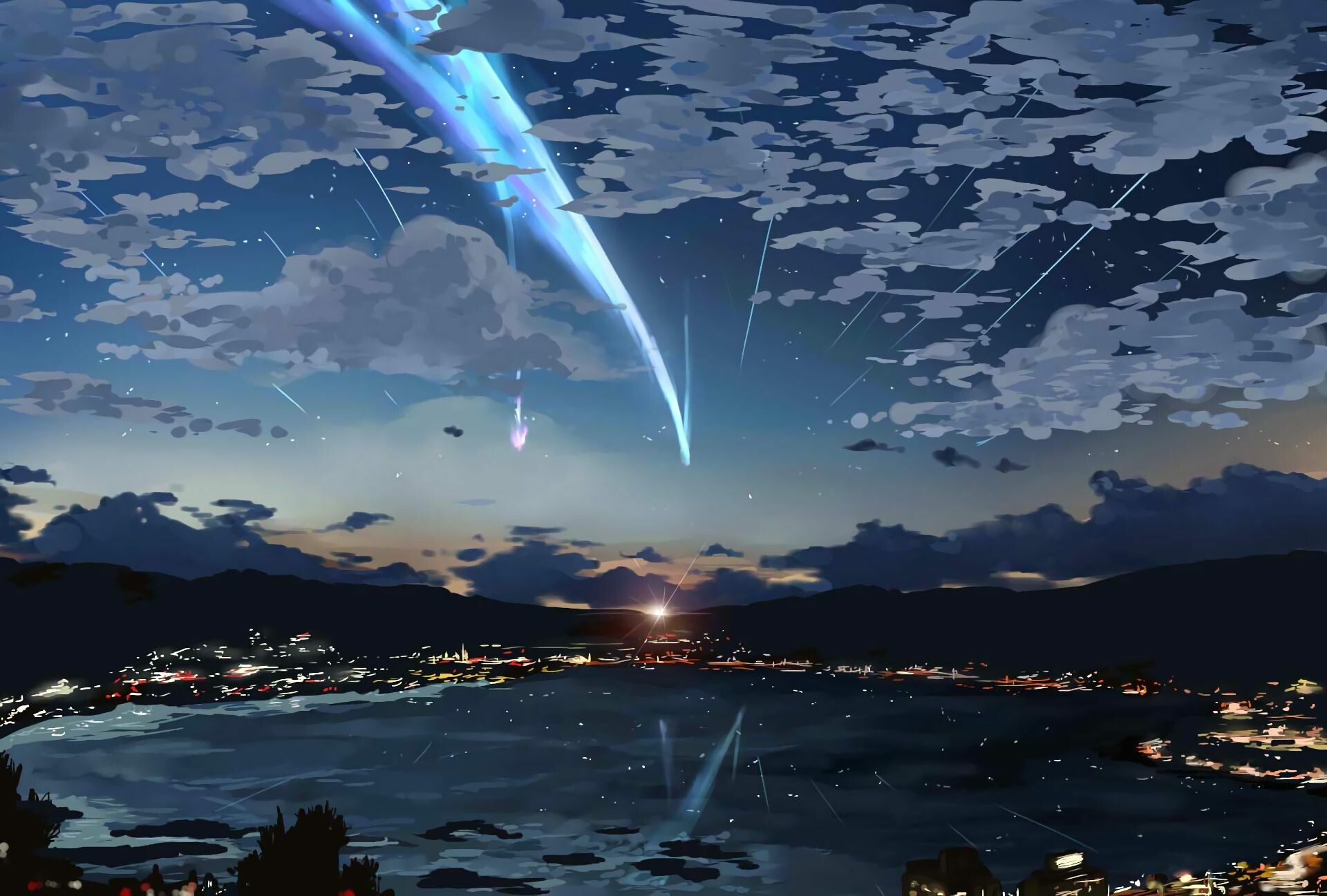 Your Name: Won Best Picture (Film) at the 6th Newtype Anime Awards. 1920x1300 HD Background.