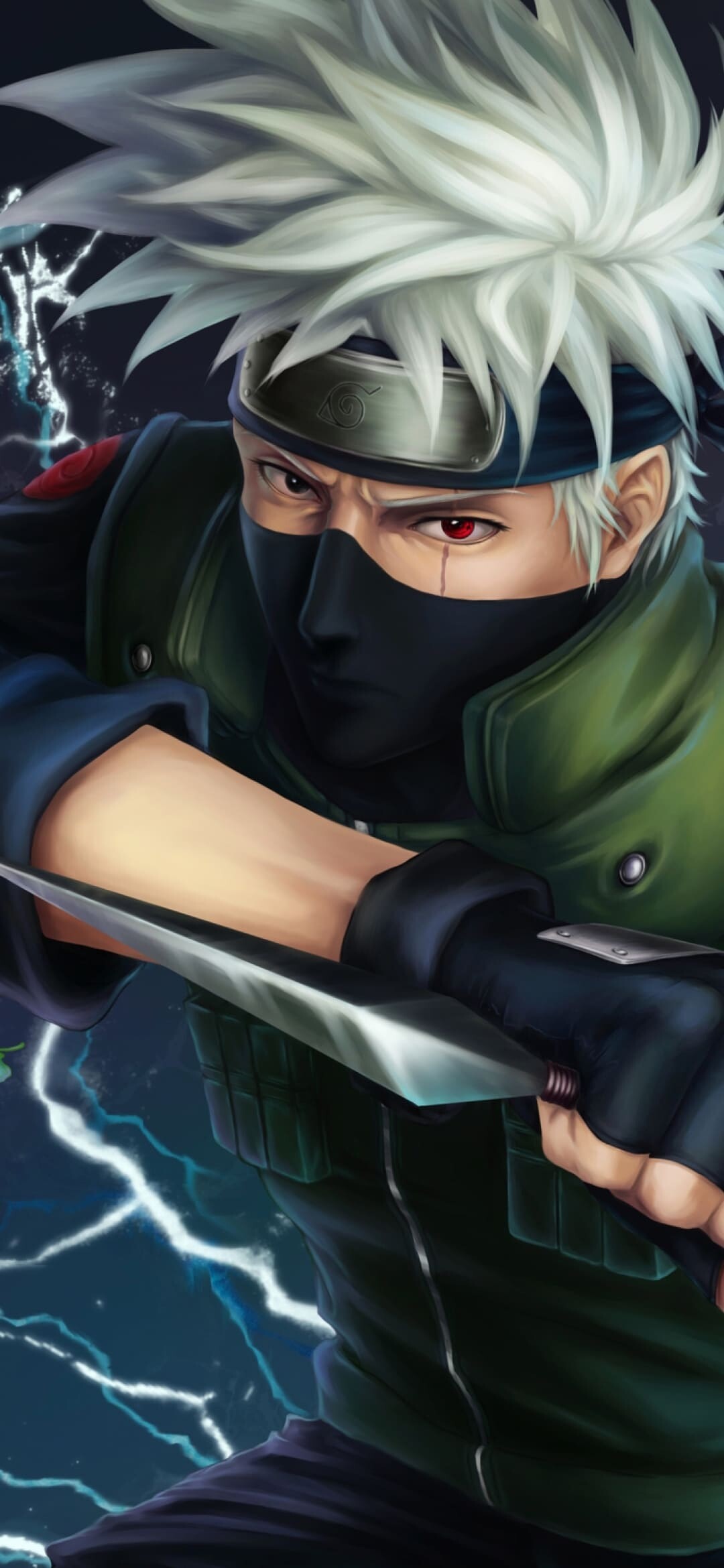 Naruto: Shonen genre anime, targeting an audience of adolescent boys and men. 1080x2340 HD Background.