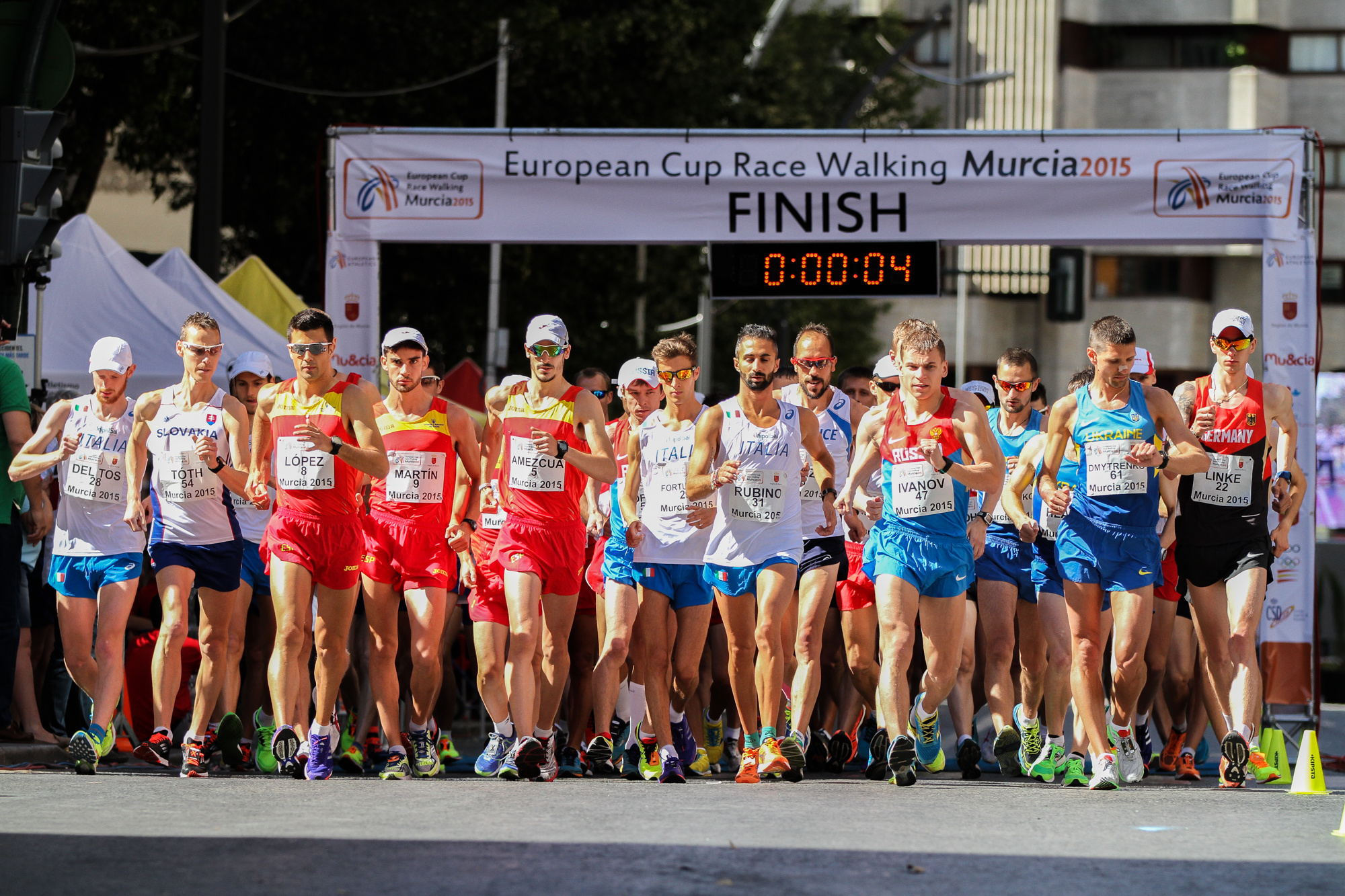 Racewalking: The 2015 European Cup Race Walking Championship in Murcia, Competitive sports discipline. 2000x1340 HD Wallpaper.