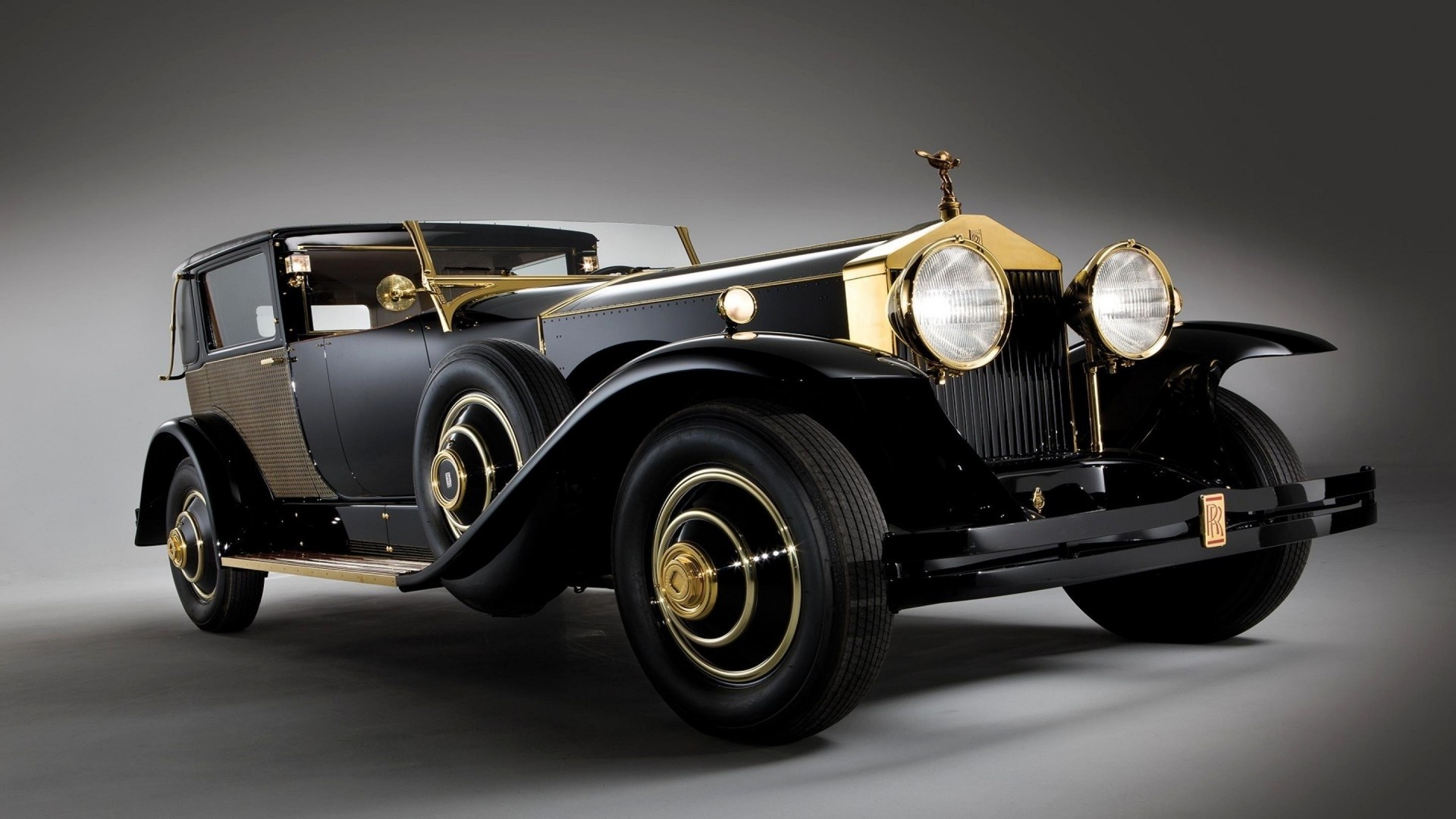 Vintage Car: Each vehicle showcasing the craftsmanship of skilled artisans. 1920x1080 Full HD Background.