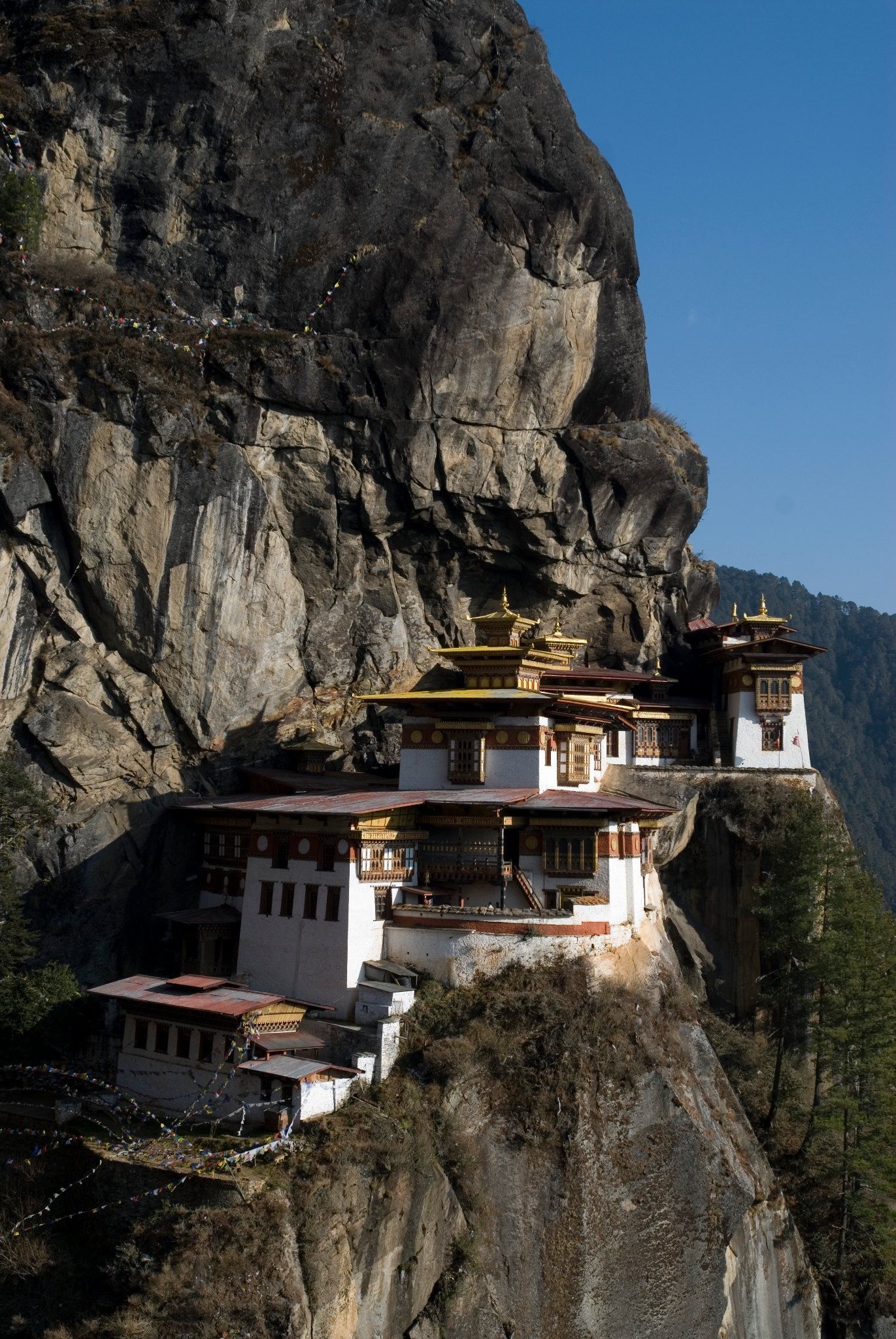 Wunderschönes Taktsang Kloster in Bhutan, 1380x2050 HD Handy
