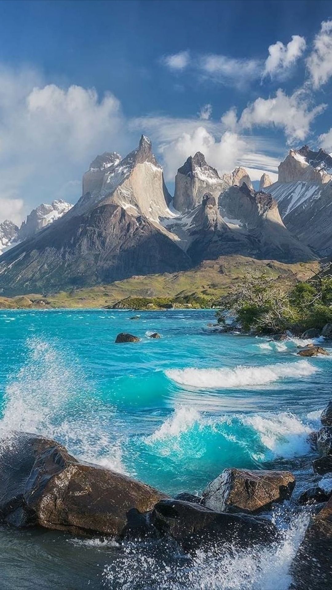 Landschaftsfotografie in Torres del Paine, 1080x1920 Full HD Handy