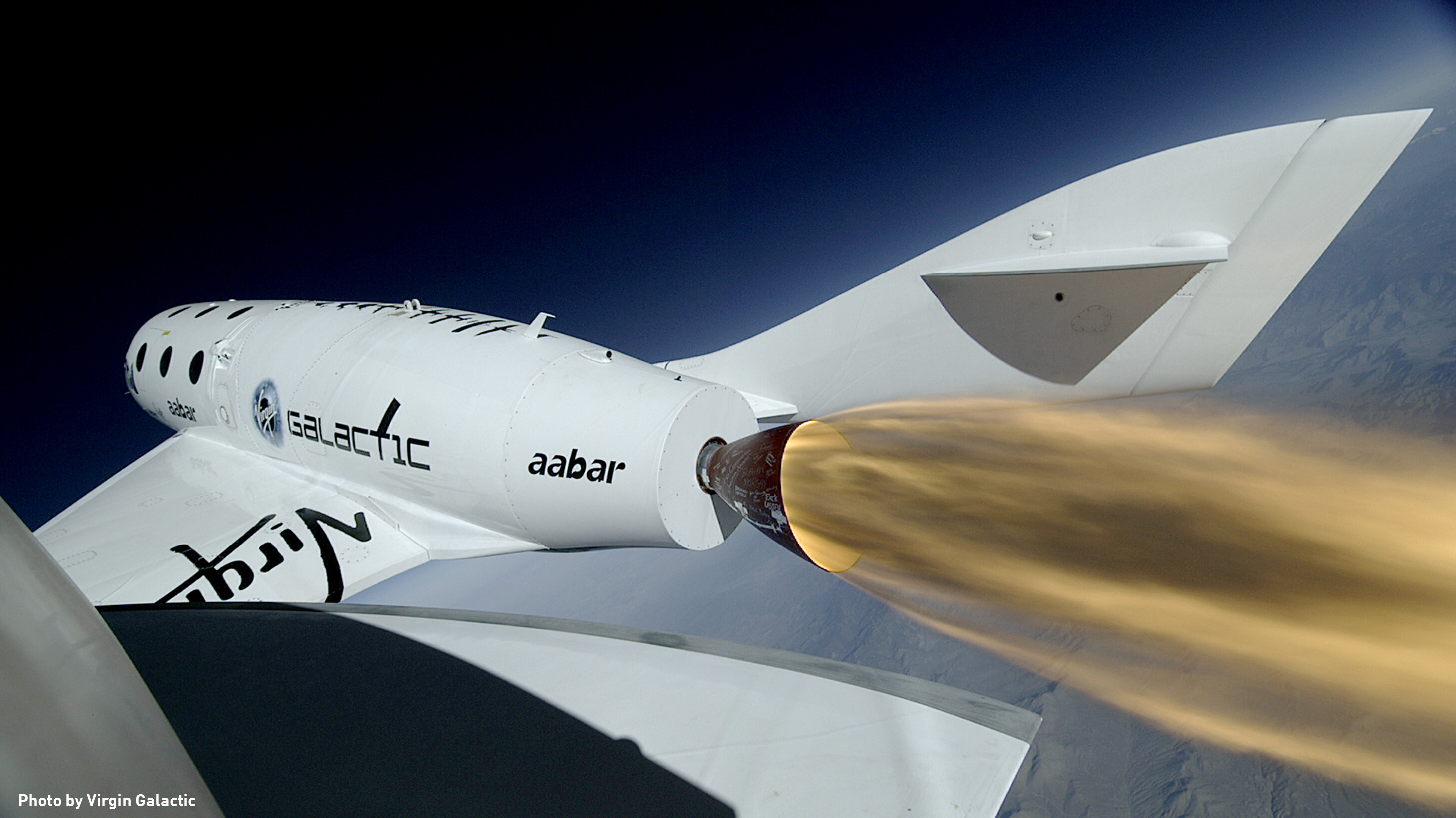 Virgin Galactic: The world's first commercial spaceline, Suborbital passenger flights. 2920x1640 HD Wallpaper.