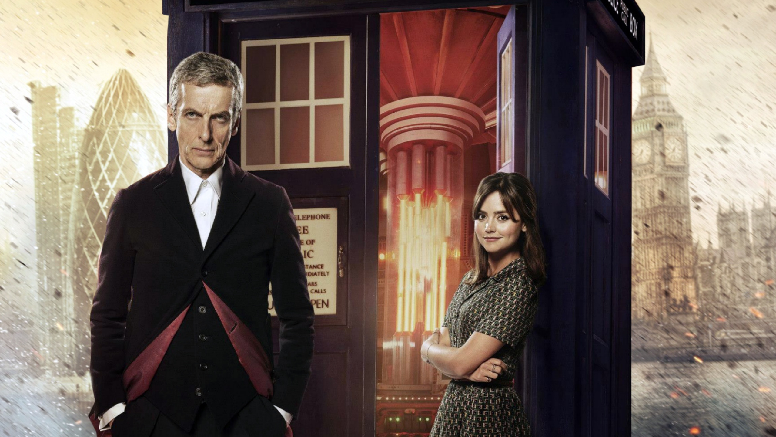 Peter Capaldi wallpapers, John Tremblay, Doctor Who, 2560x1440 HD Desktop