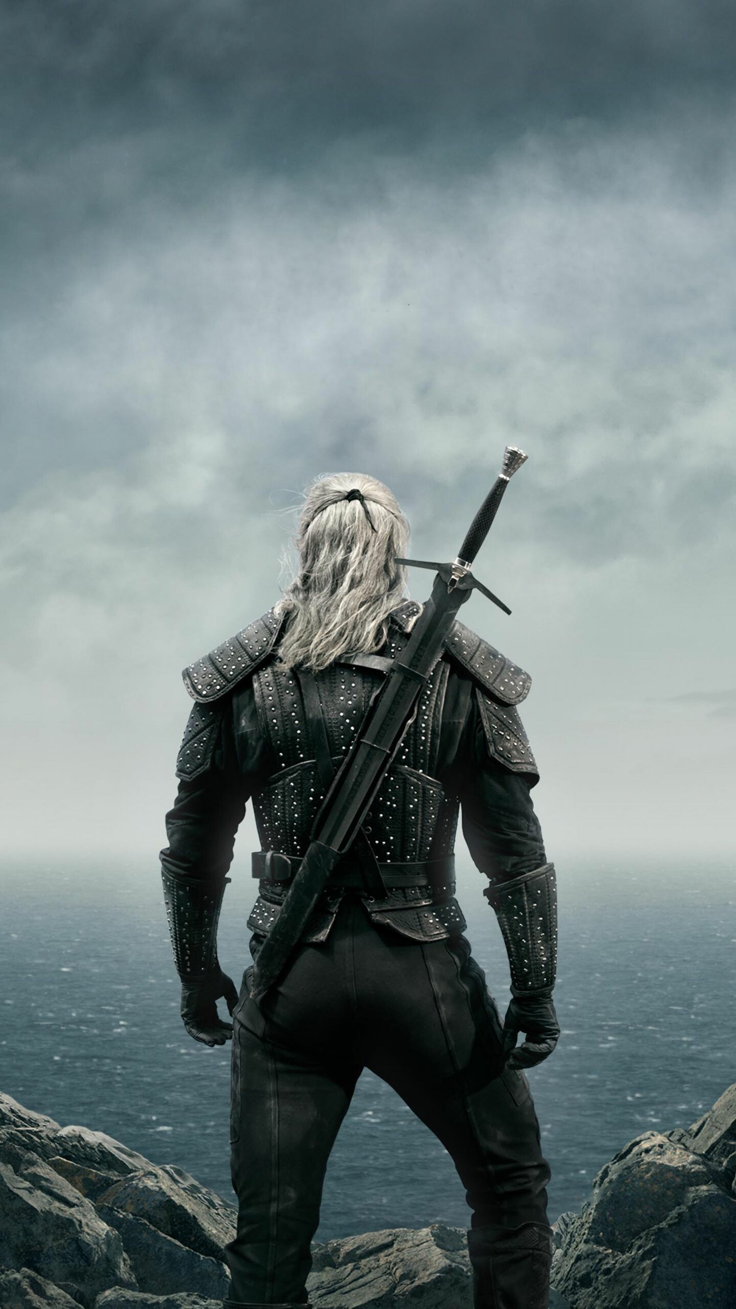 The Witcher (TV Series): He loved the sorceress Yennefer, considered the love of his life despite their tumultuous relationship, and became Ciri's adoptive father. 1440x2560 HD Wallpaper.