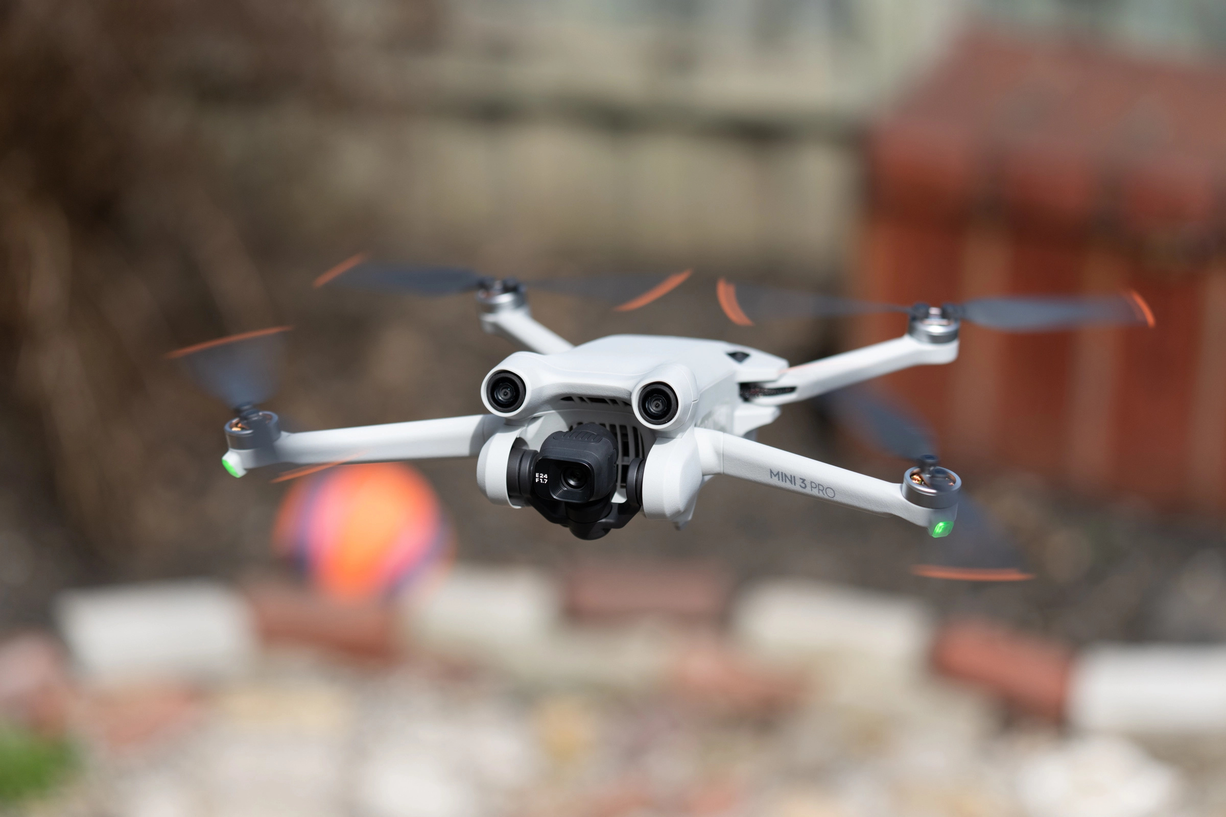 Drone: DJI's new Mini 3 Pro, An aircraft without a human pilot, A quadcopter in flight. 2400x1600 HD Background.