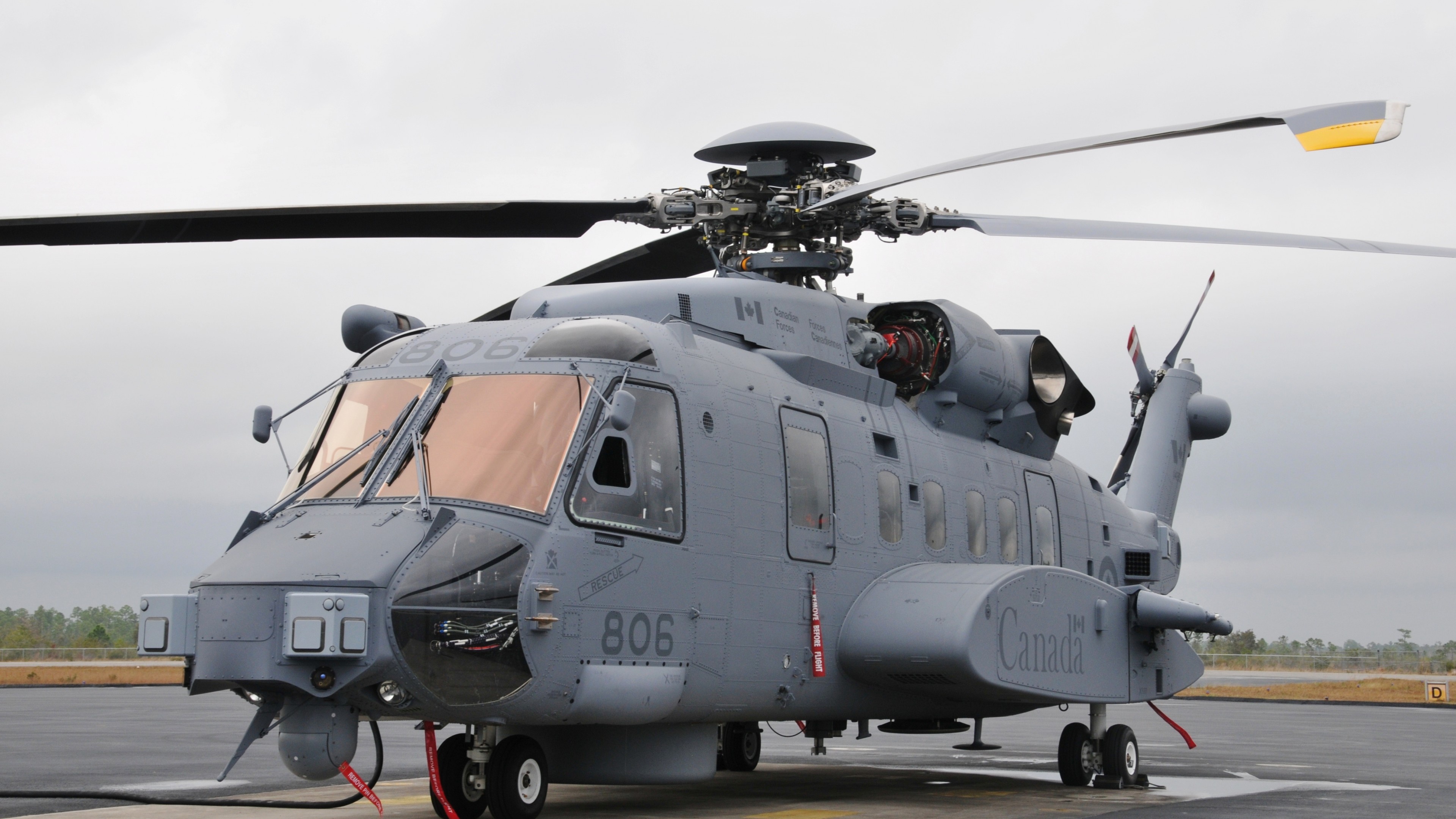 Wallpaper Sikorsky CH-148 Cyclone, AgustaWestland, attack helicopter, British Army, Britain, Military #7886 3840x2160