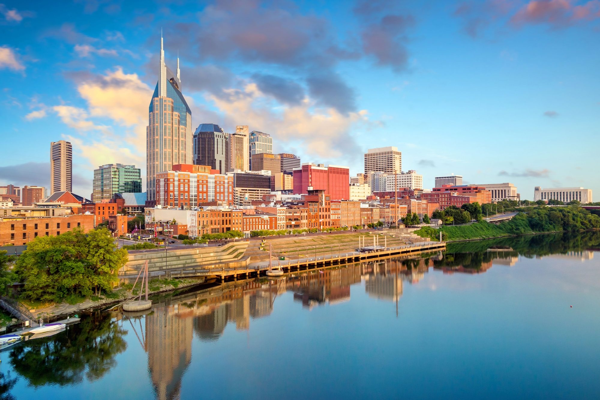 Nashville Skyline, Affordable travel, Southern charm, Vibrant city, 2000x1340 HD Desktop