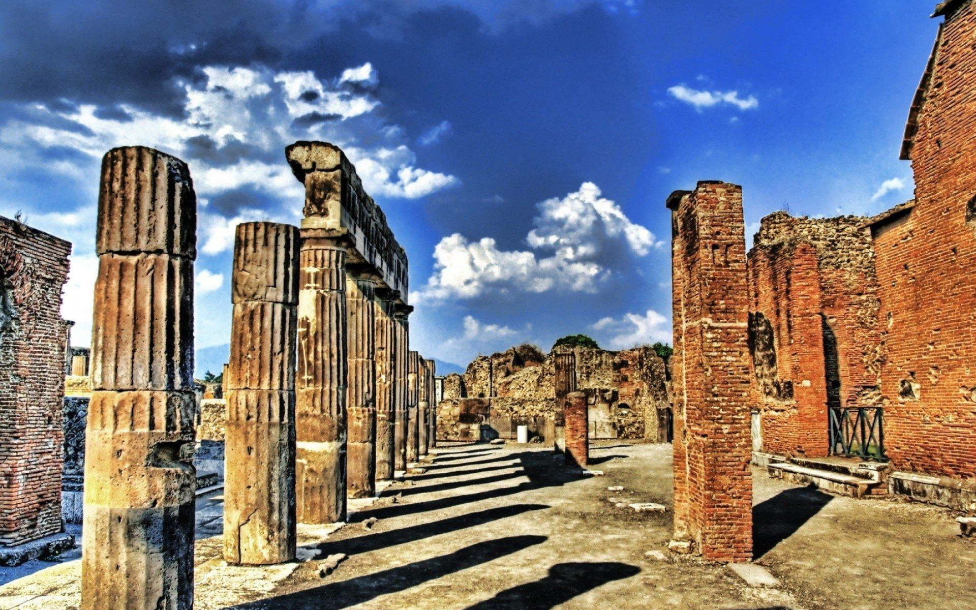 Pompeii wallpaper, Desktop wallpaper, Background, Italian ruins, 1920x1200 HD Desktop